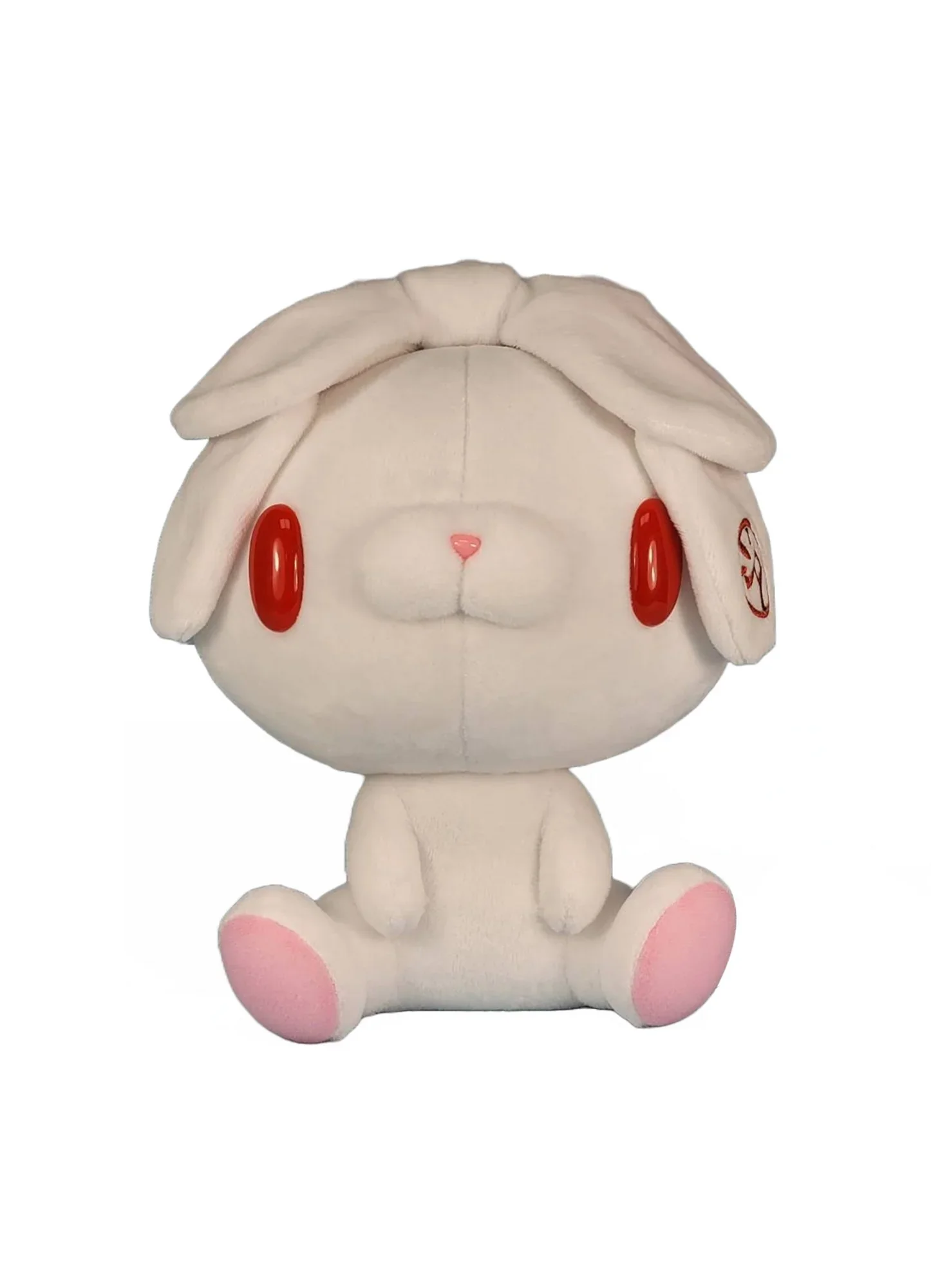 All Purpose Bunny Ears Up Standard Sitting 8" Plushie - Image 3