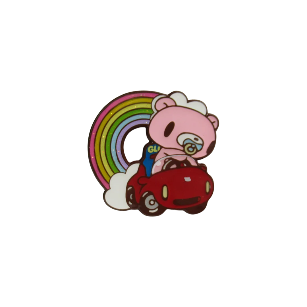 Baby Gloomy In a Car Enamel Pin - Image 3