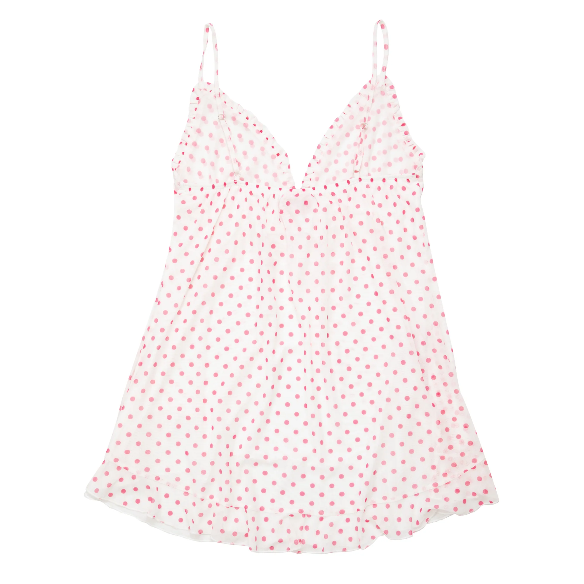 Gloomy Bear Baby Doll Dress [WHITE POLKA DOT] - Image 3