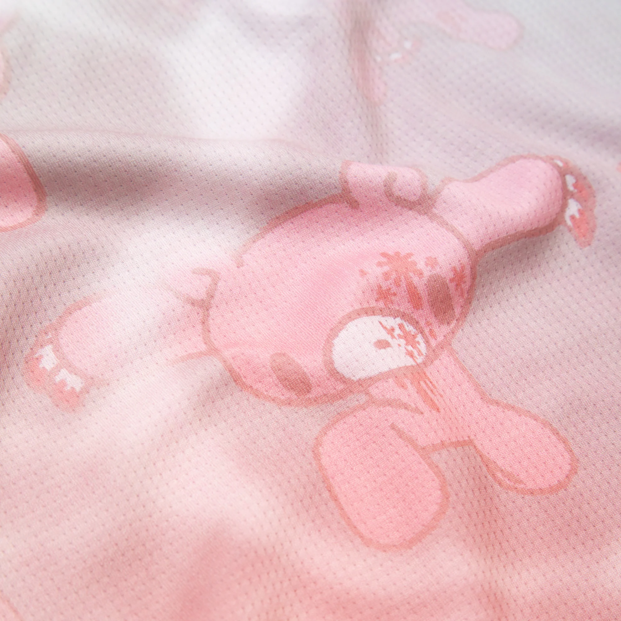 Gloomy Bear Collared Long Sleeve Shirt [PINK] - Image 4
