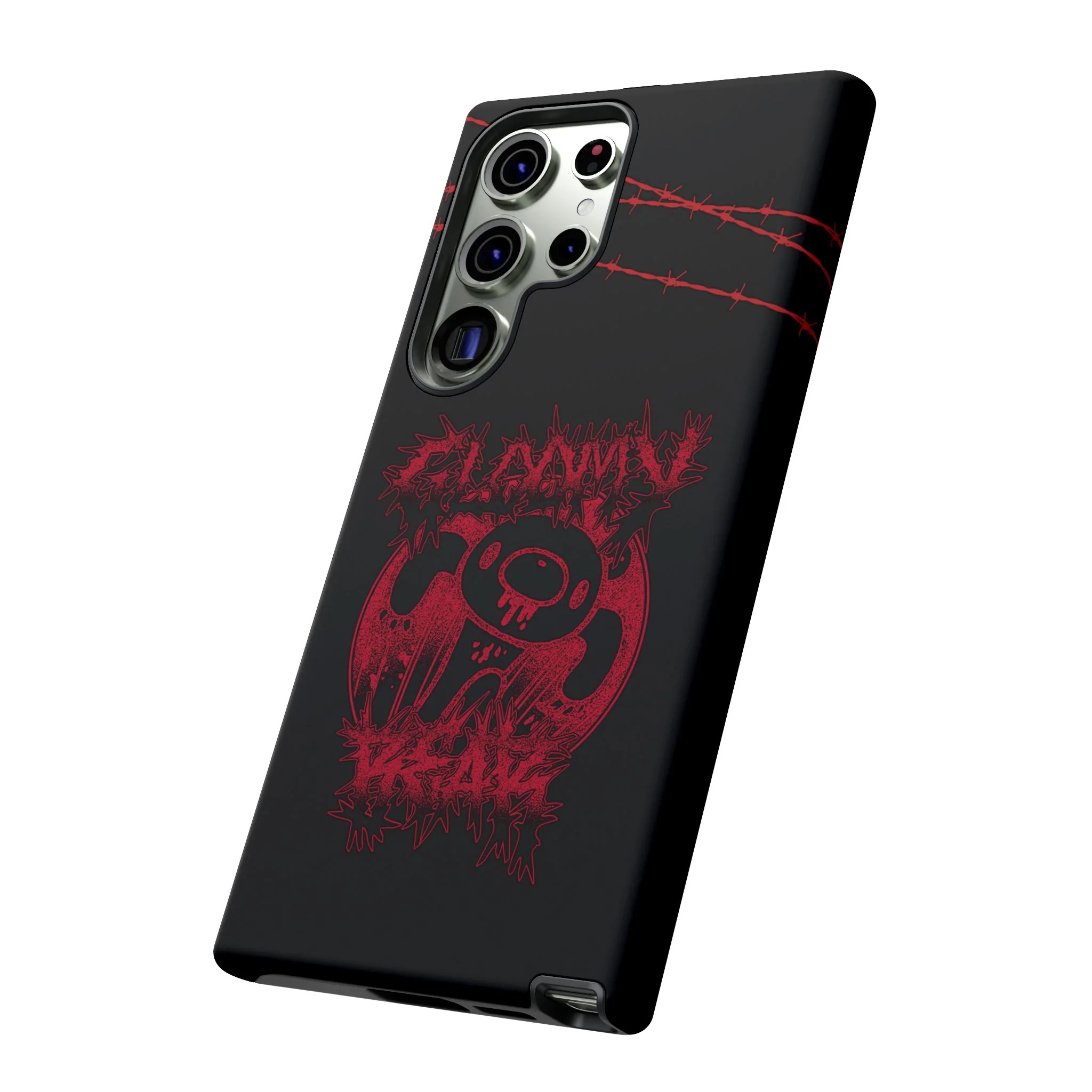 Gloomy Bear Metal Show Red Phone Case - Image 101