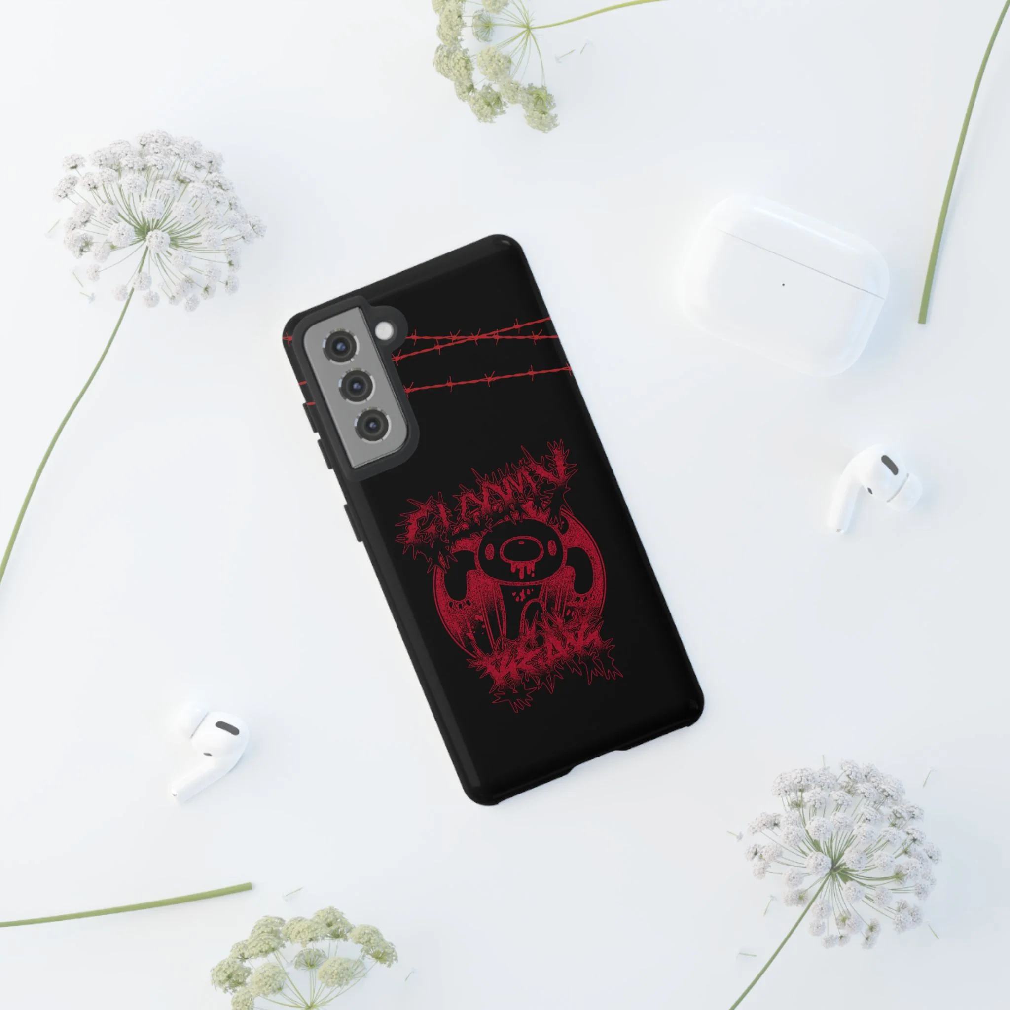 Gloomy Bear Metal Show Red Phone Case - Image 107