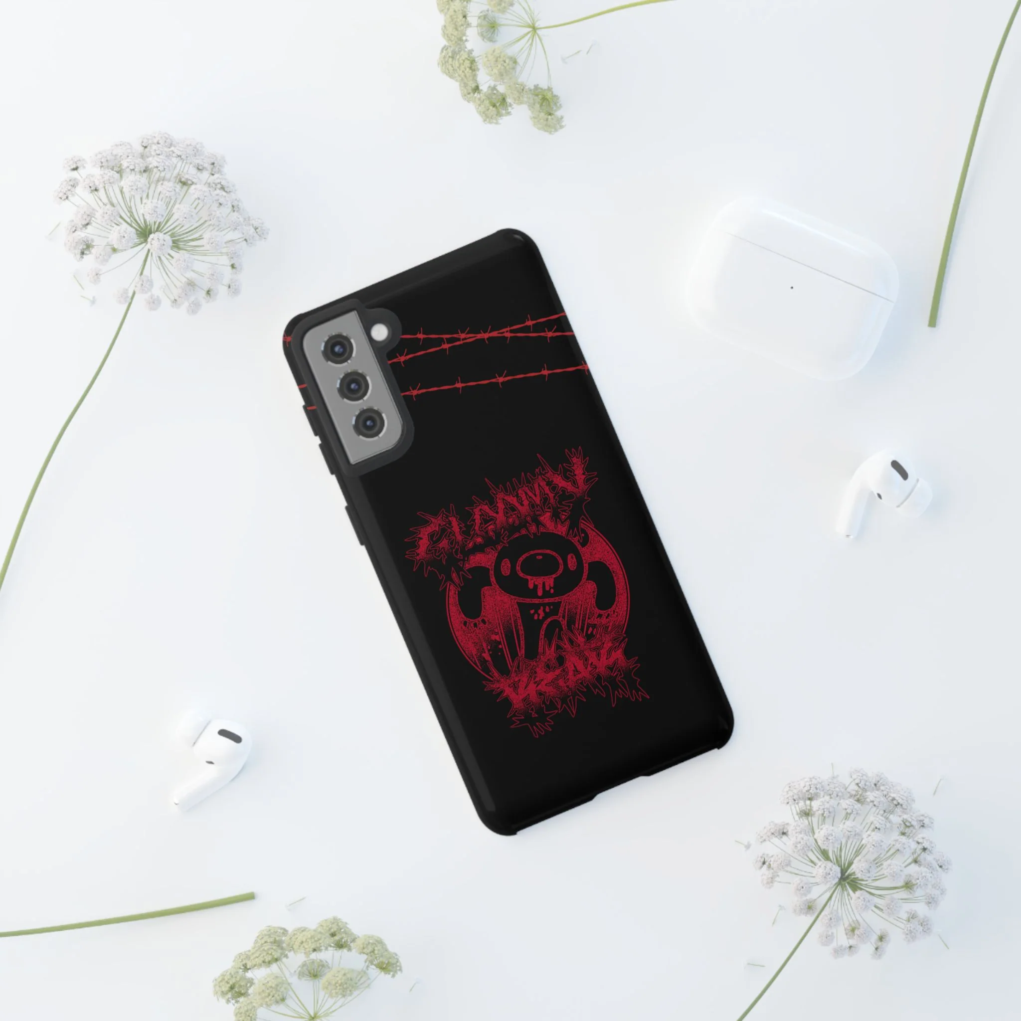 Gloomy Bear Metal Show Red Phone Case - Image 109