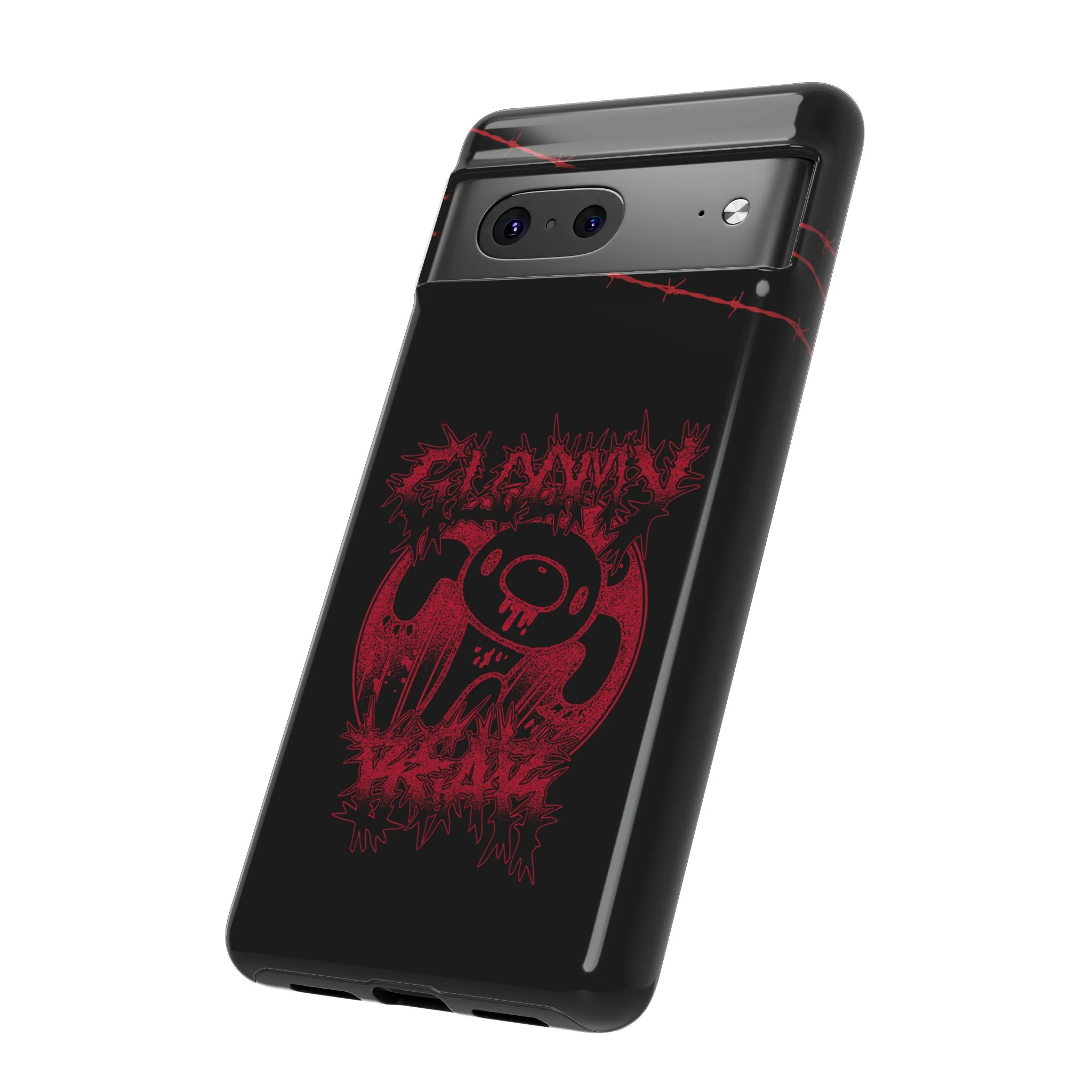 Gloomy Bear Metal Show Red Phone Case - Image 113