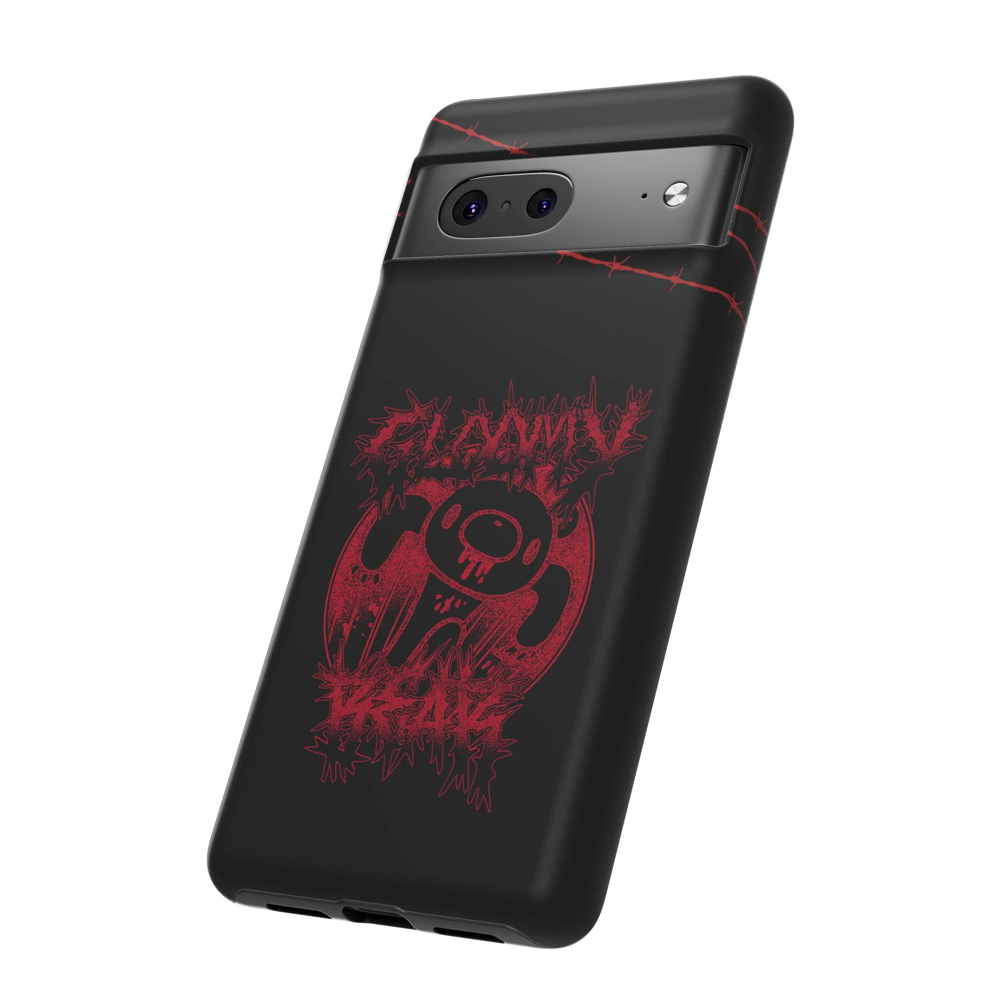 Gloomy Bear Metal Show Red Phone Case - Image 116