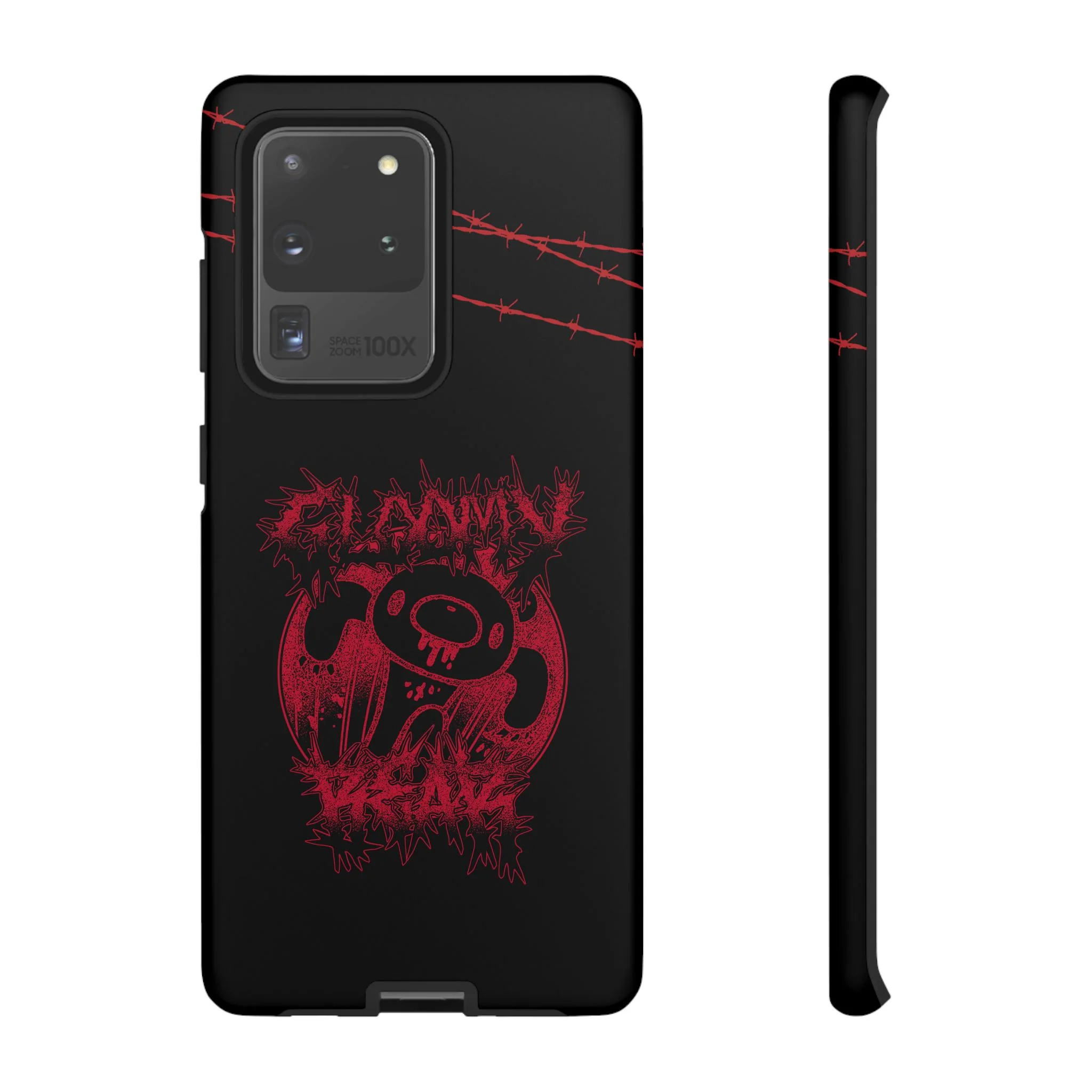 Gloomy Bear Metal Show Red Phone Case - Image 17