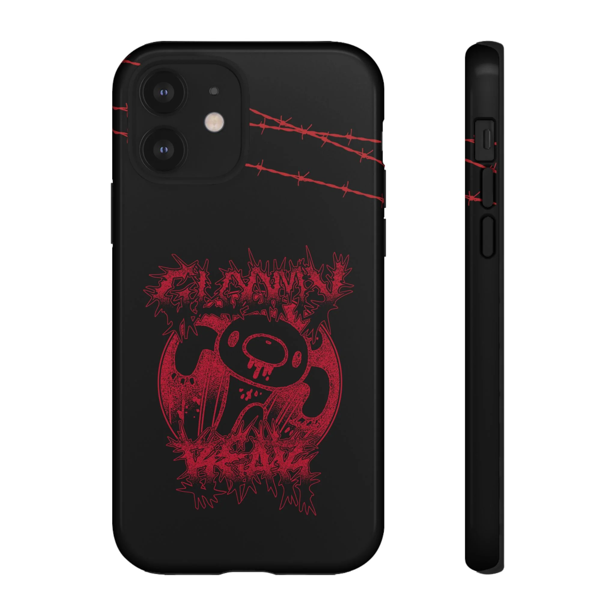 Gloomy Bear Metal Show Red Phone Case - Image 22