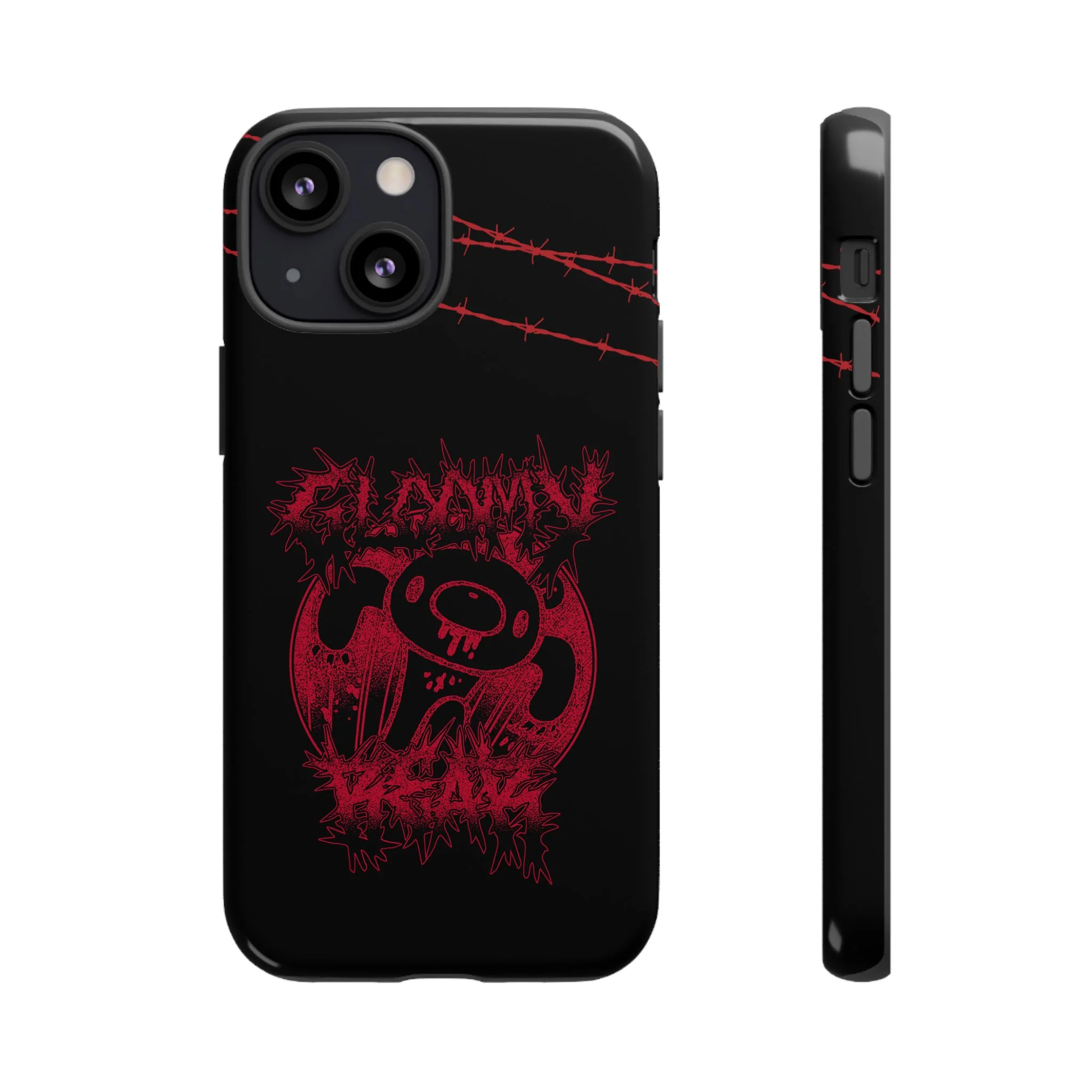 Gloomy Bear Metal Show Red Phone Case - Image 30