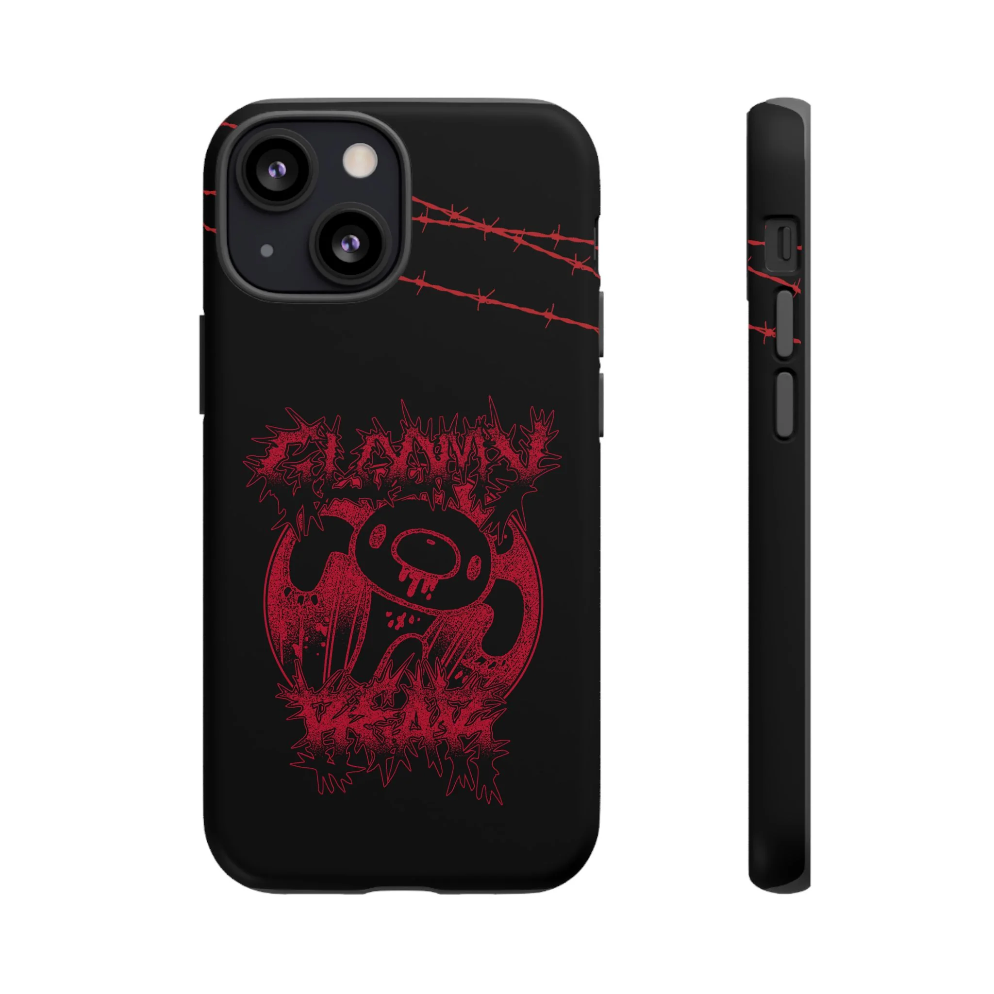 Gloomy Bear Metal Show Red Phone Case - Image 31