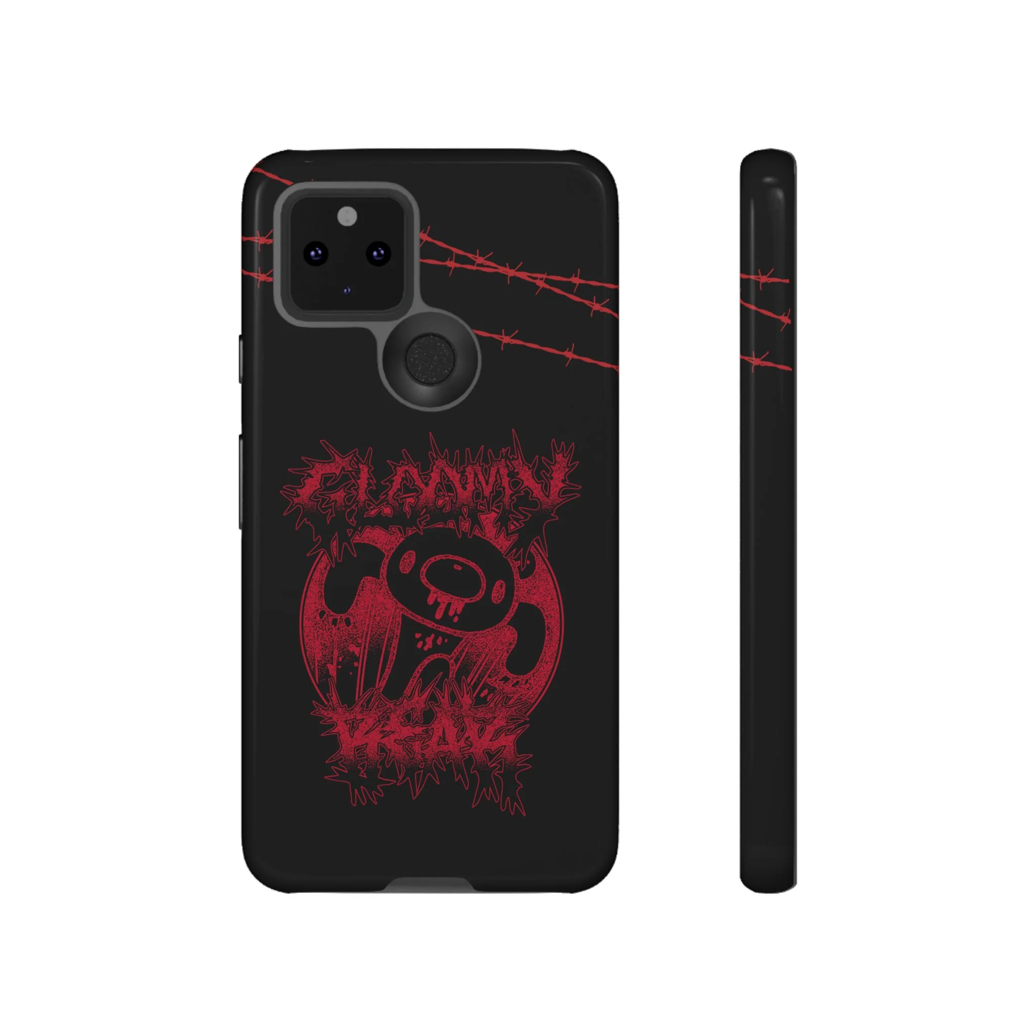 Gloomy Bear Metal Show Red Phone Case - Image 36