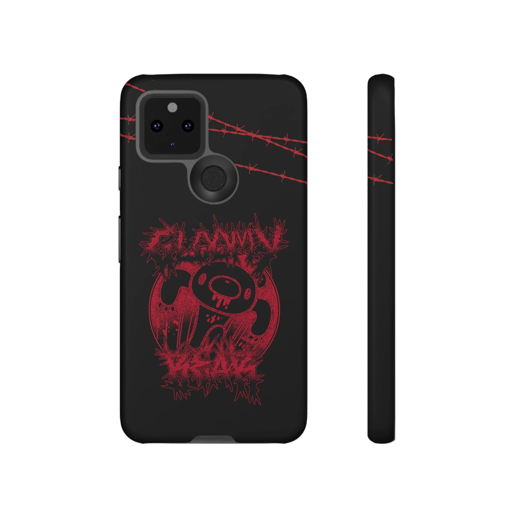 Gloomy Bear Metal Show Red Phone Case - Image 37