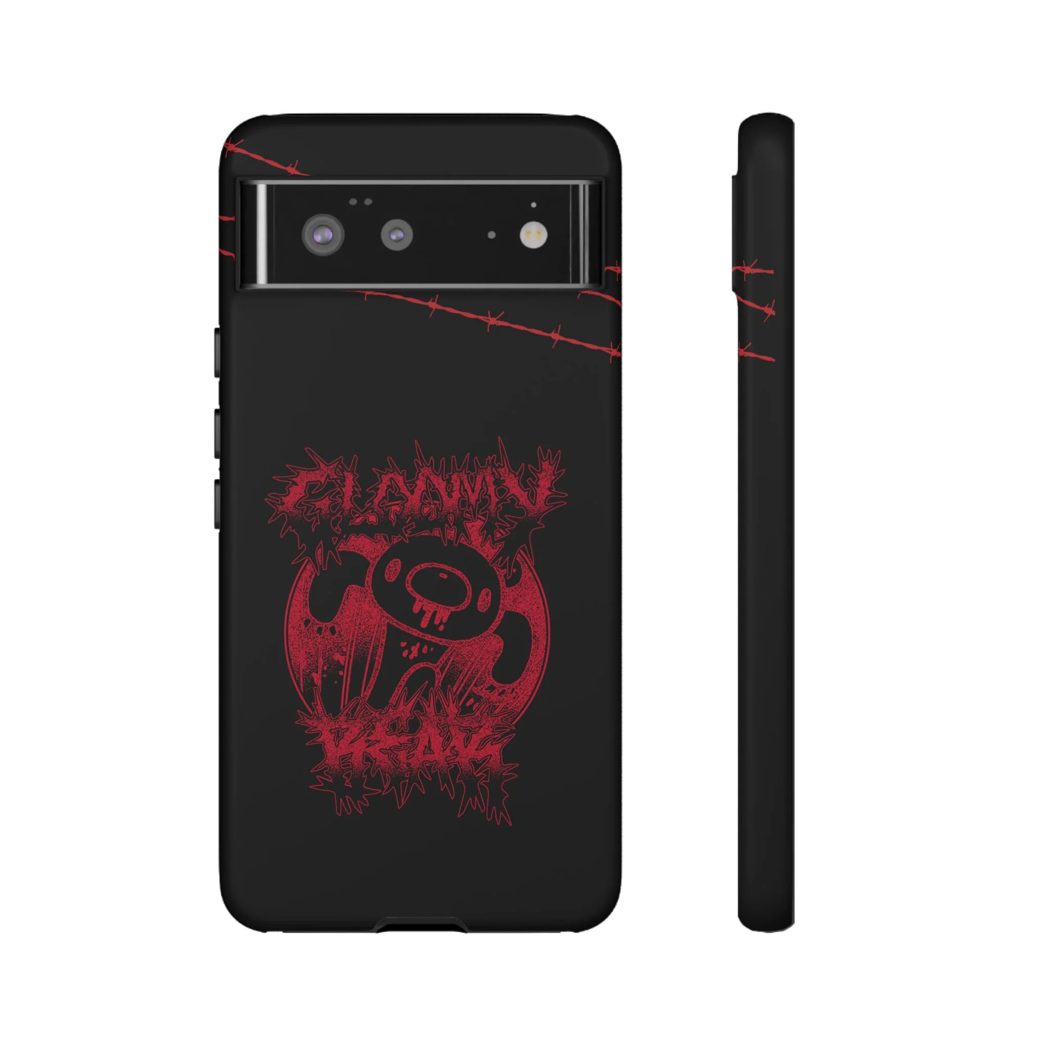 Gloomy Bear Metal Show Red Phone Case - Image 39