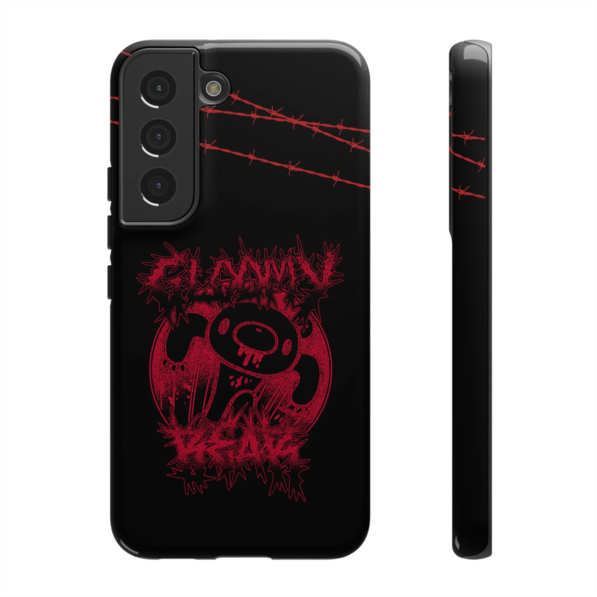 Gloomy Bear Metal Show Red Phone Case - Image 44