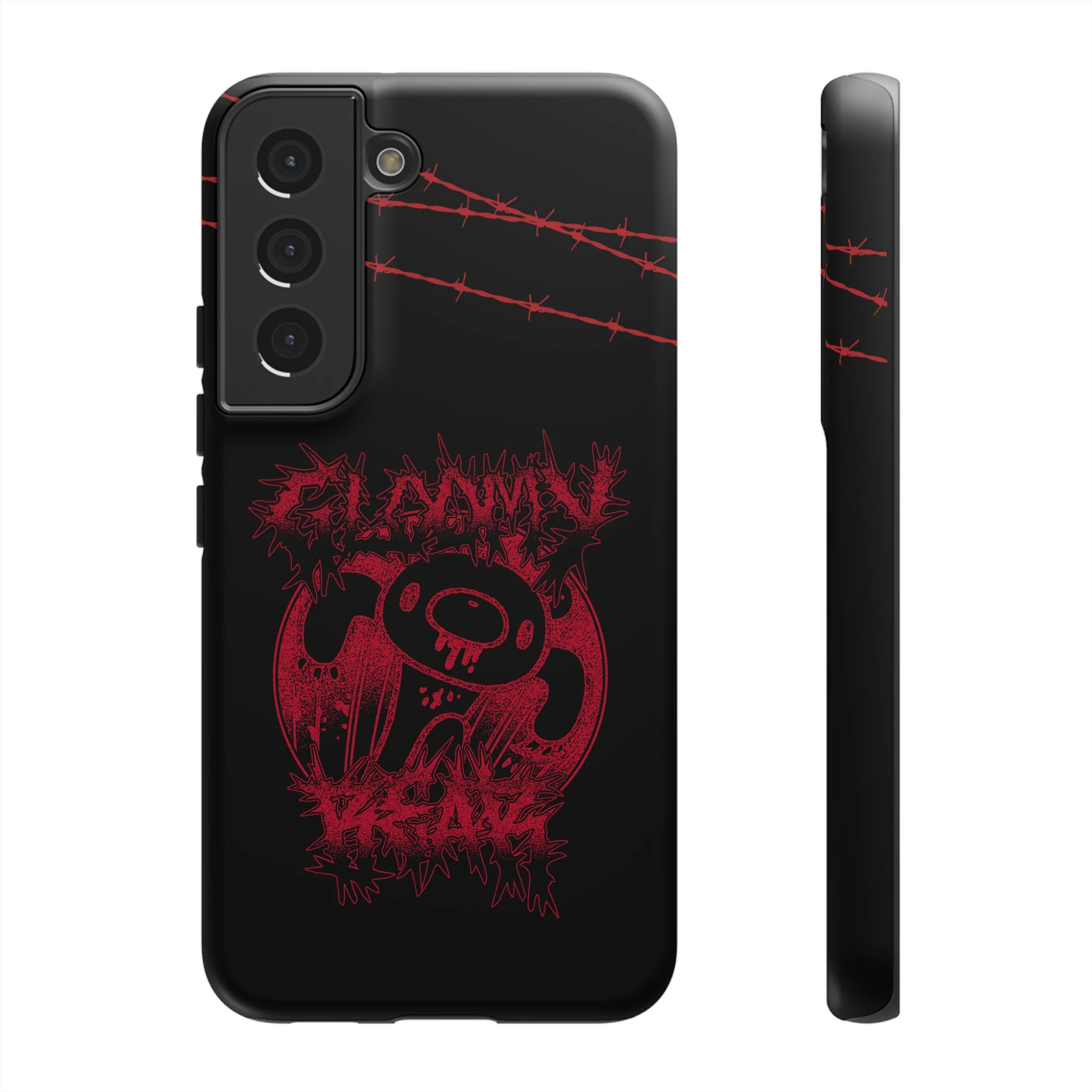 Gloomy Bear Metal Show Red Phone Case - Image 45