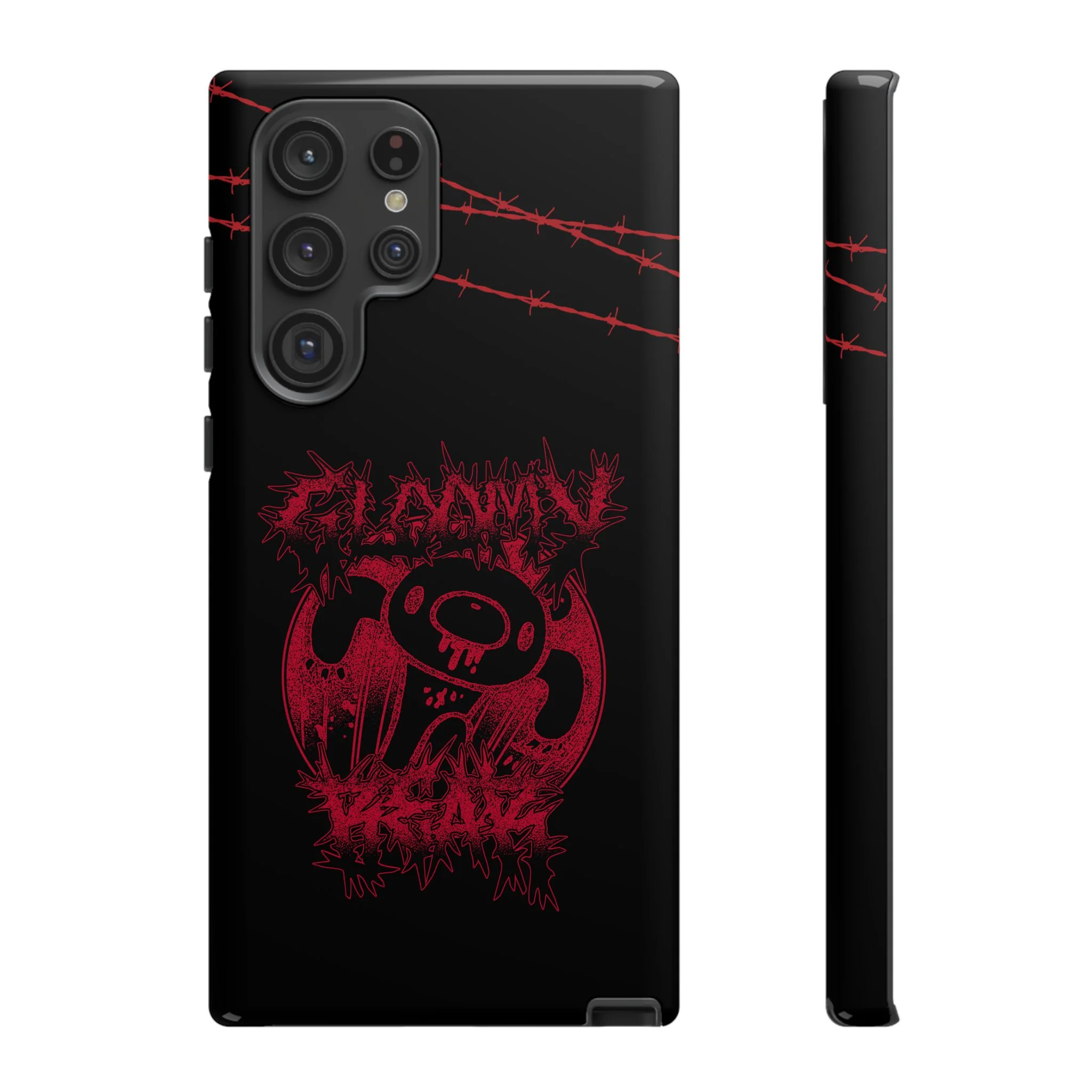 Gloomy Bear Metal Show Red Phone Case - Image 48