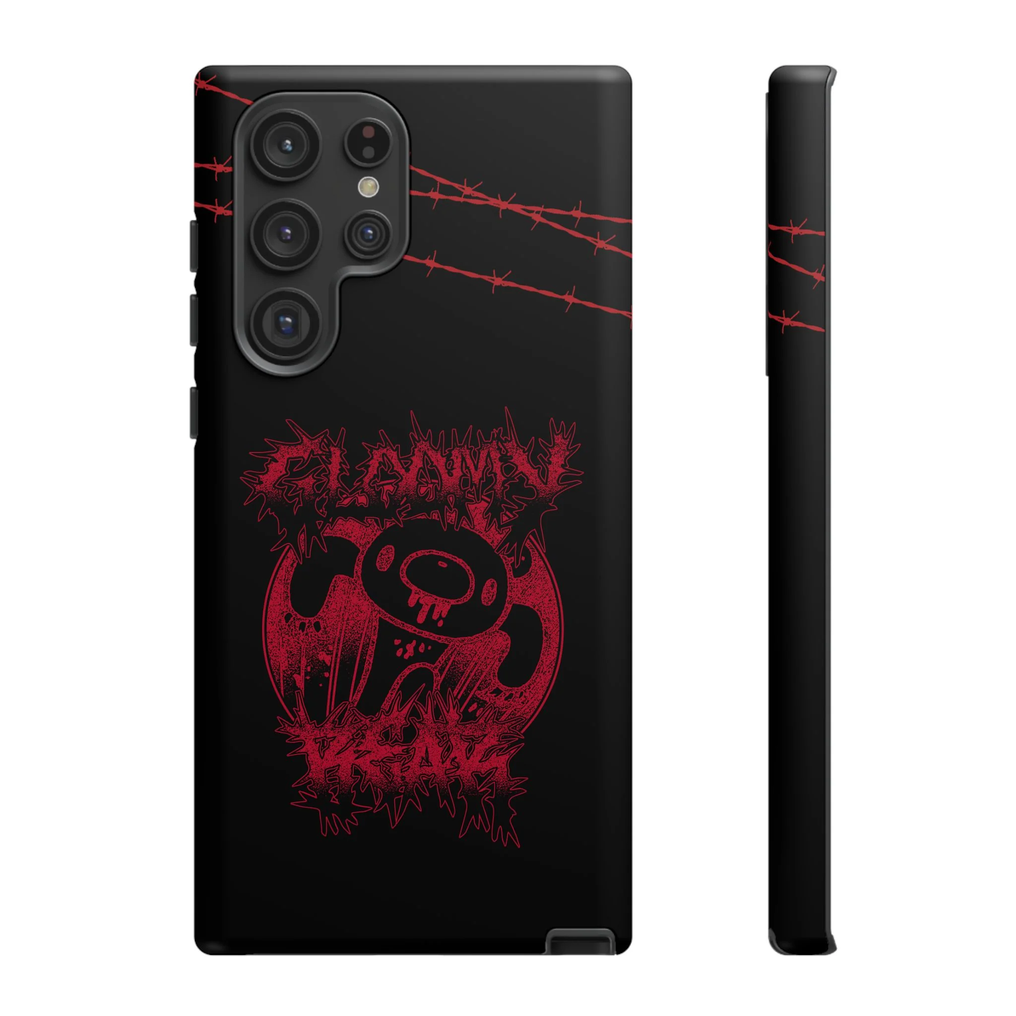 Gloomy Bear Metal Show Red Phone Case - Image 49