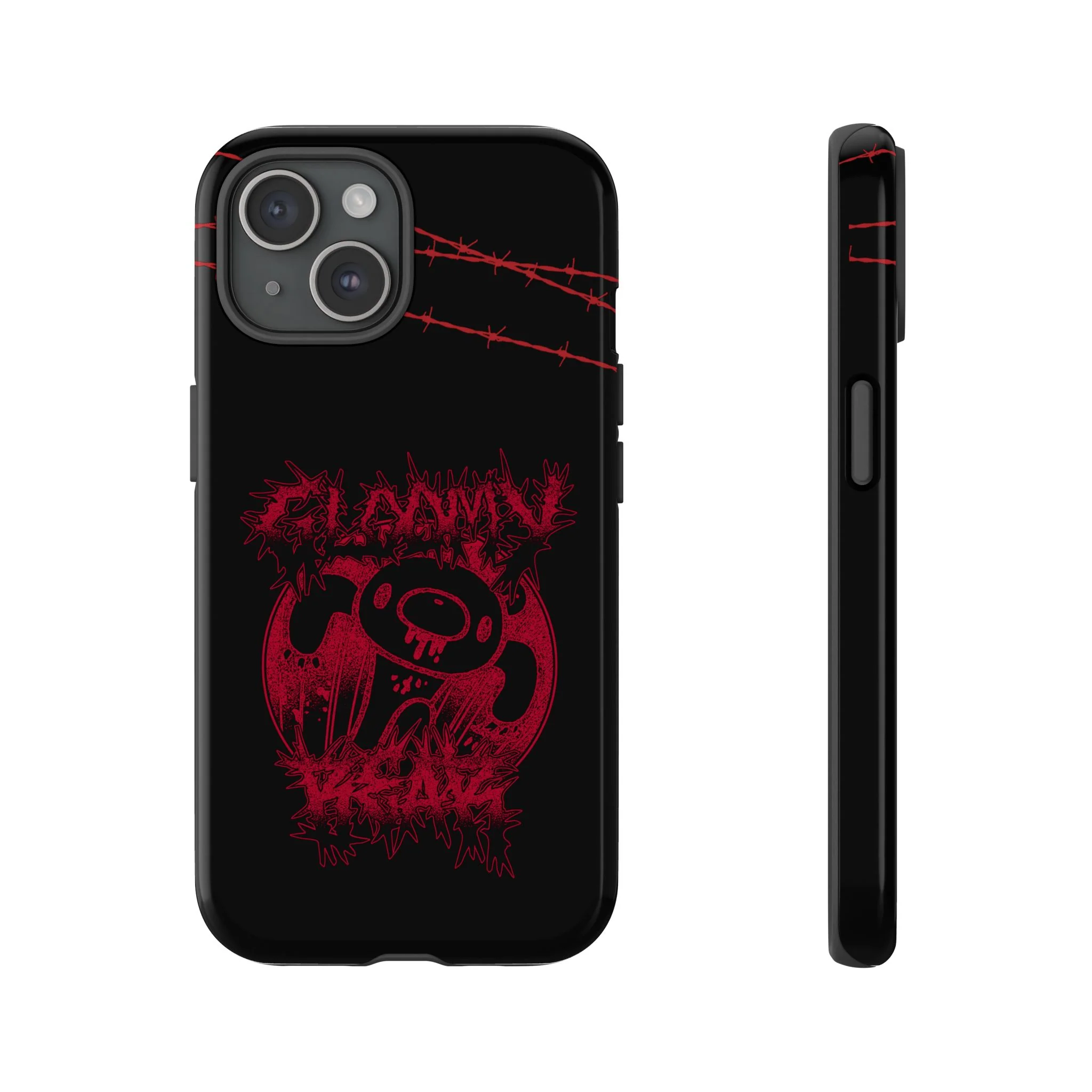 Gloomy Bear Metal Show Red Phone Case - Image 64