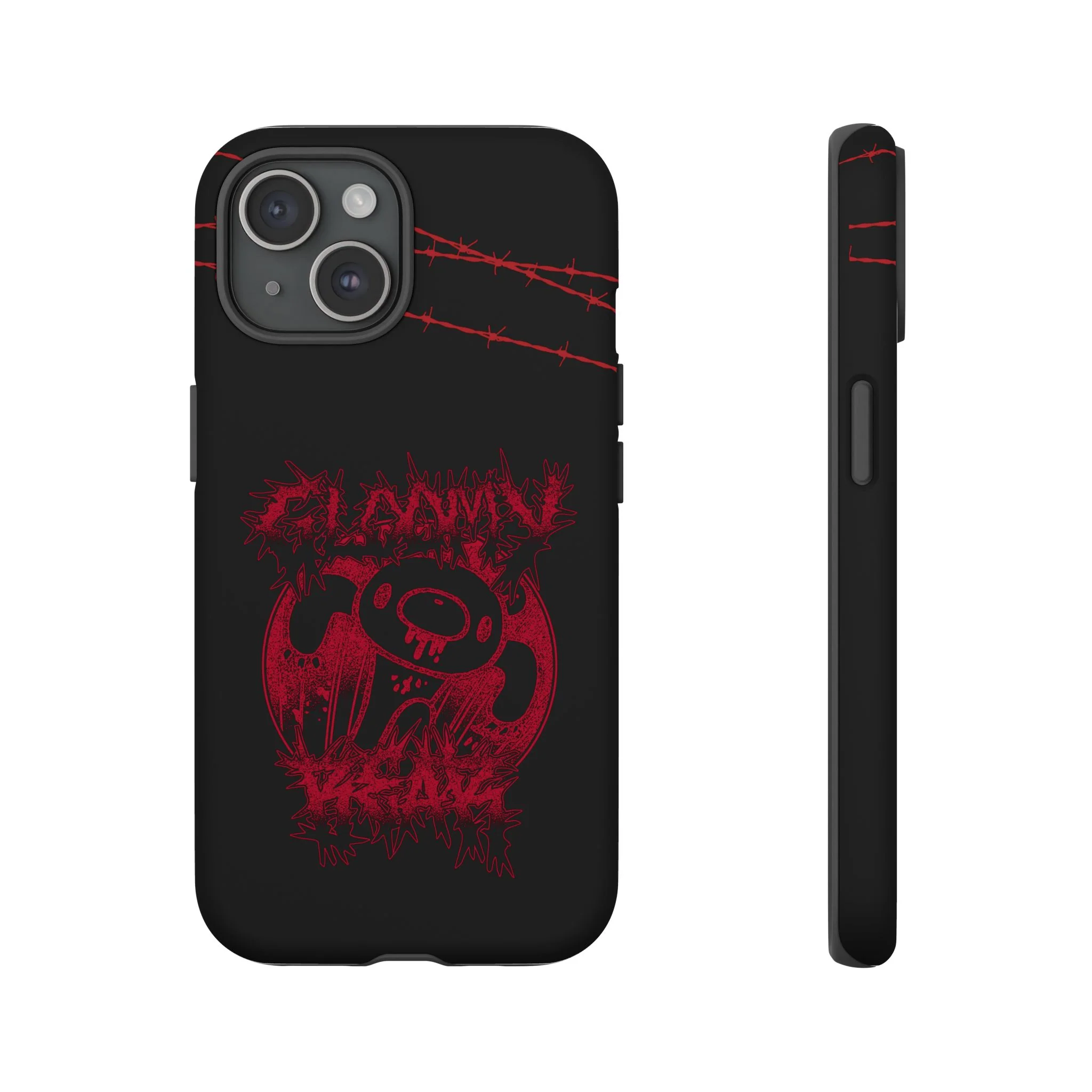 Gloomy Bear Metal Show Red Phone Case - Image 65