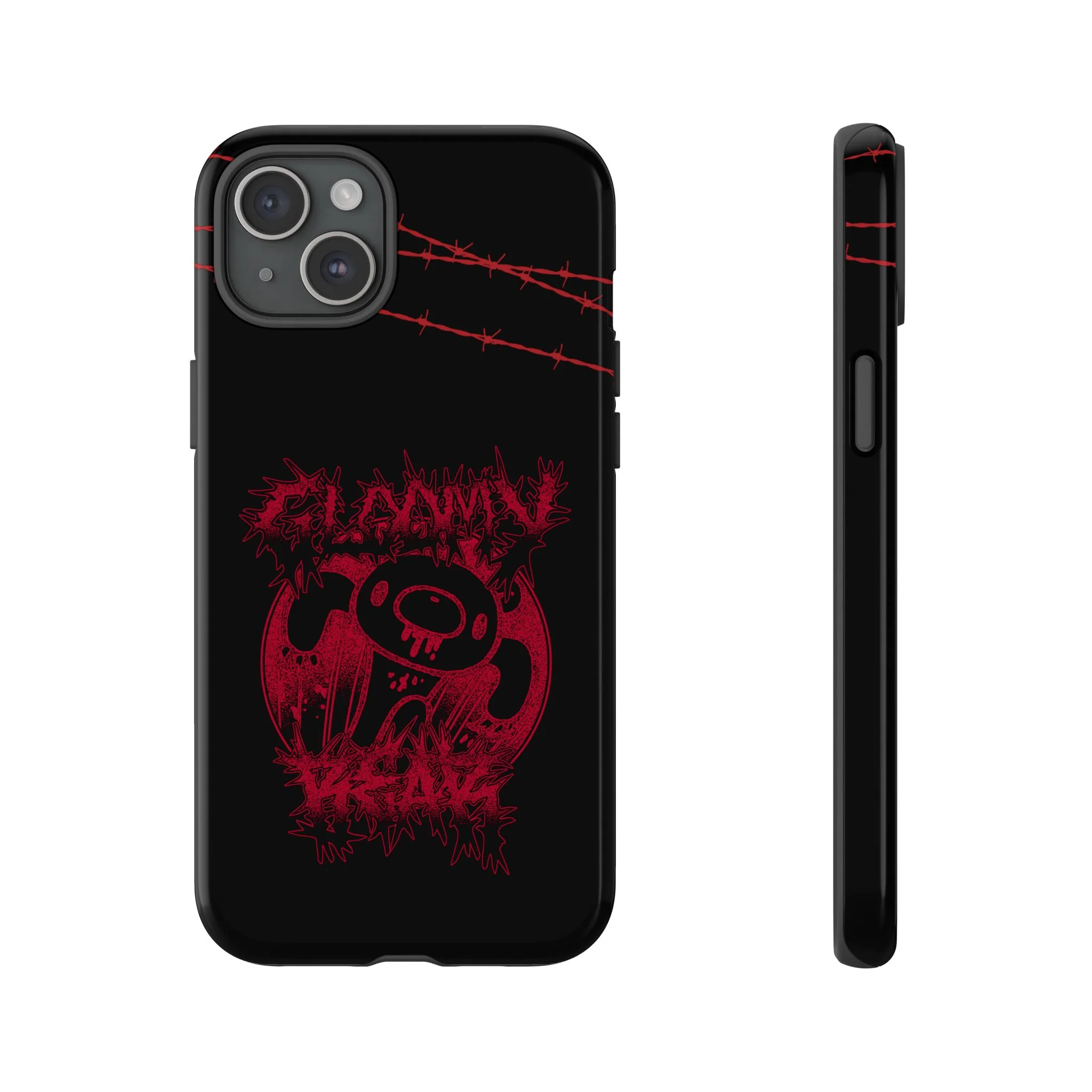 Gloomy Bear Metal Show Red Phone Case - Image 66