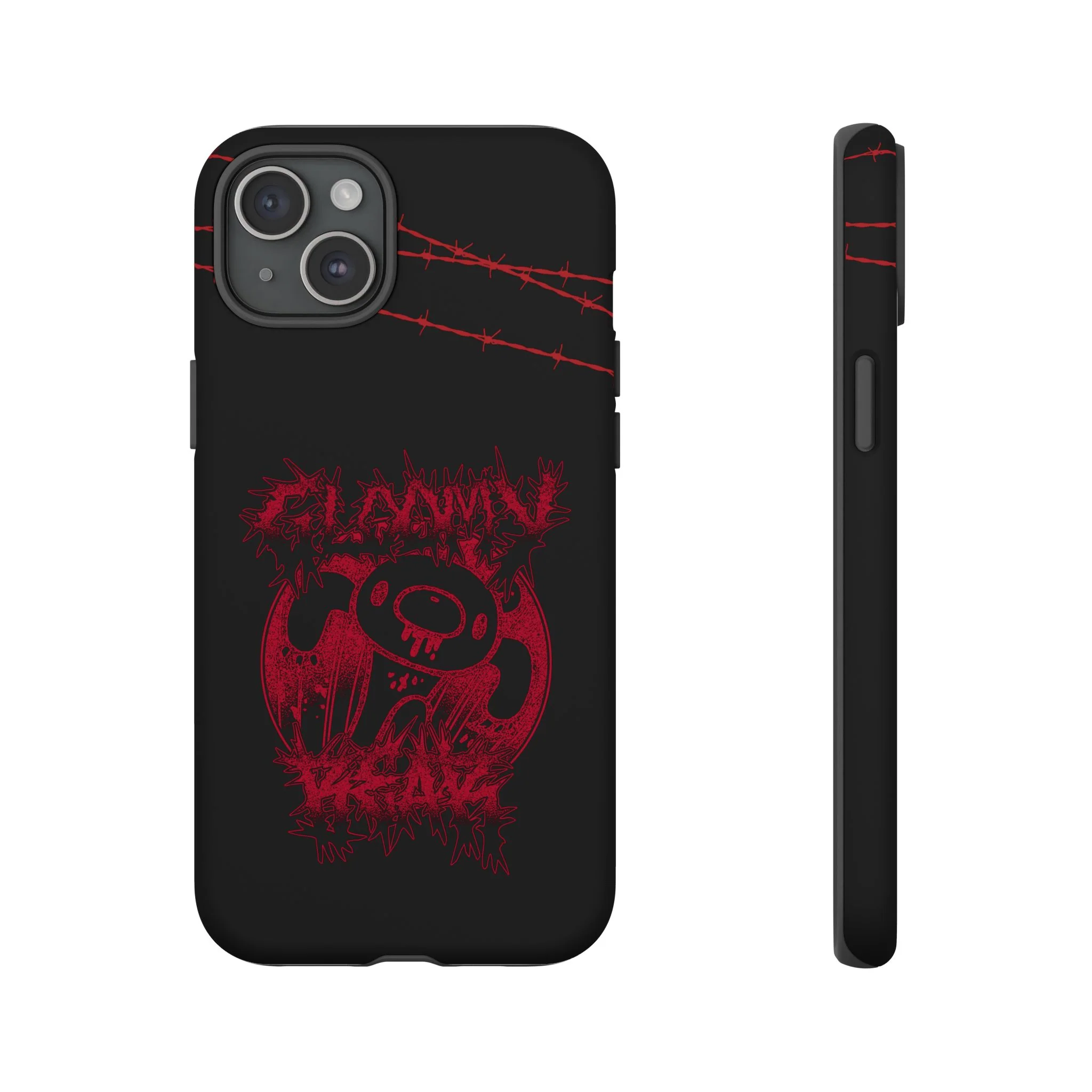 Gloomy Bear Metal Show Red Phone Case - Image 67