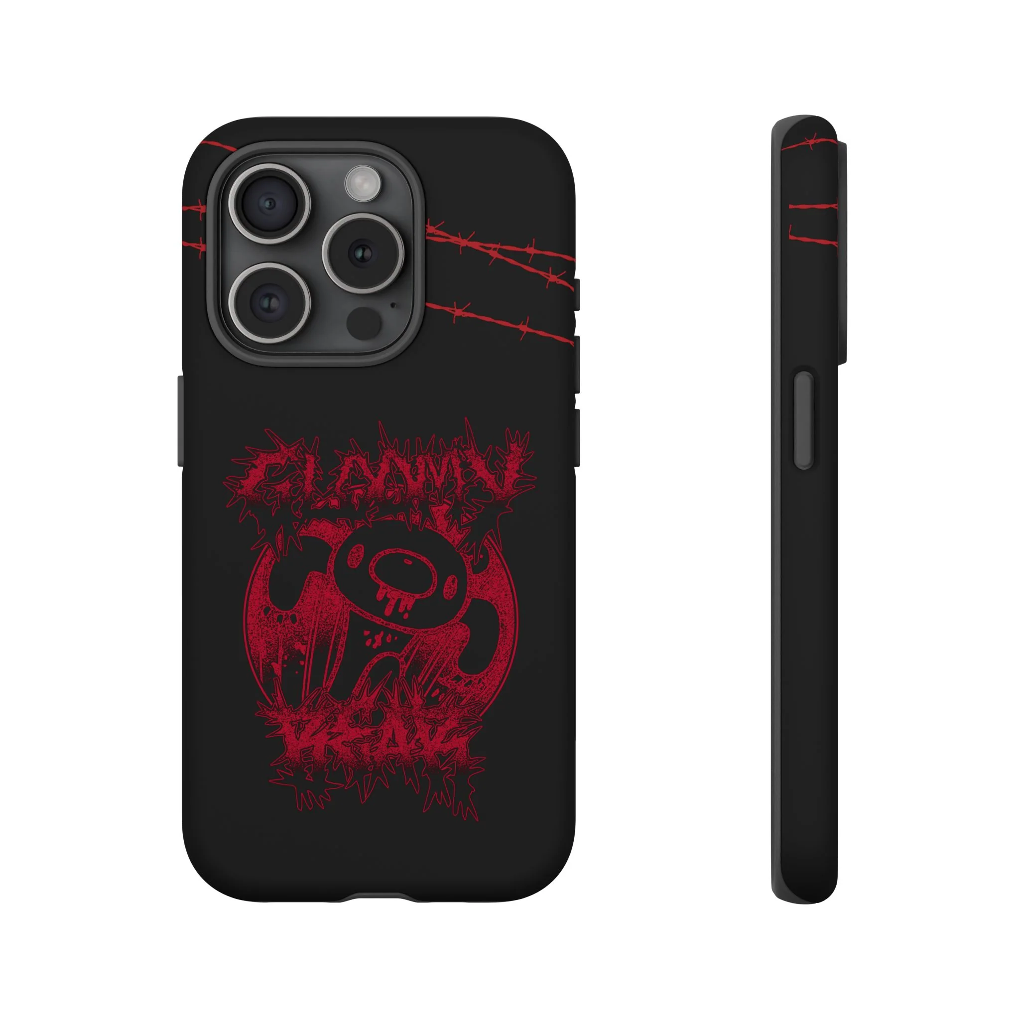 Gloomy Bear Metal Show Red Phone Case - Image 69