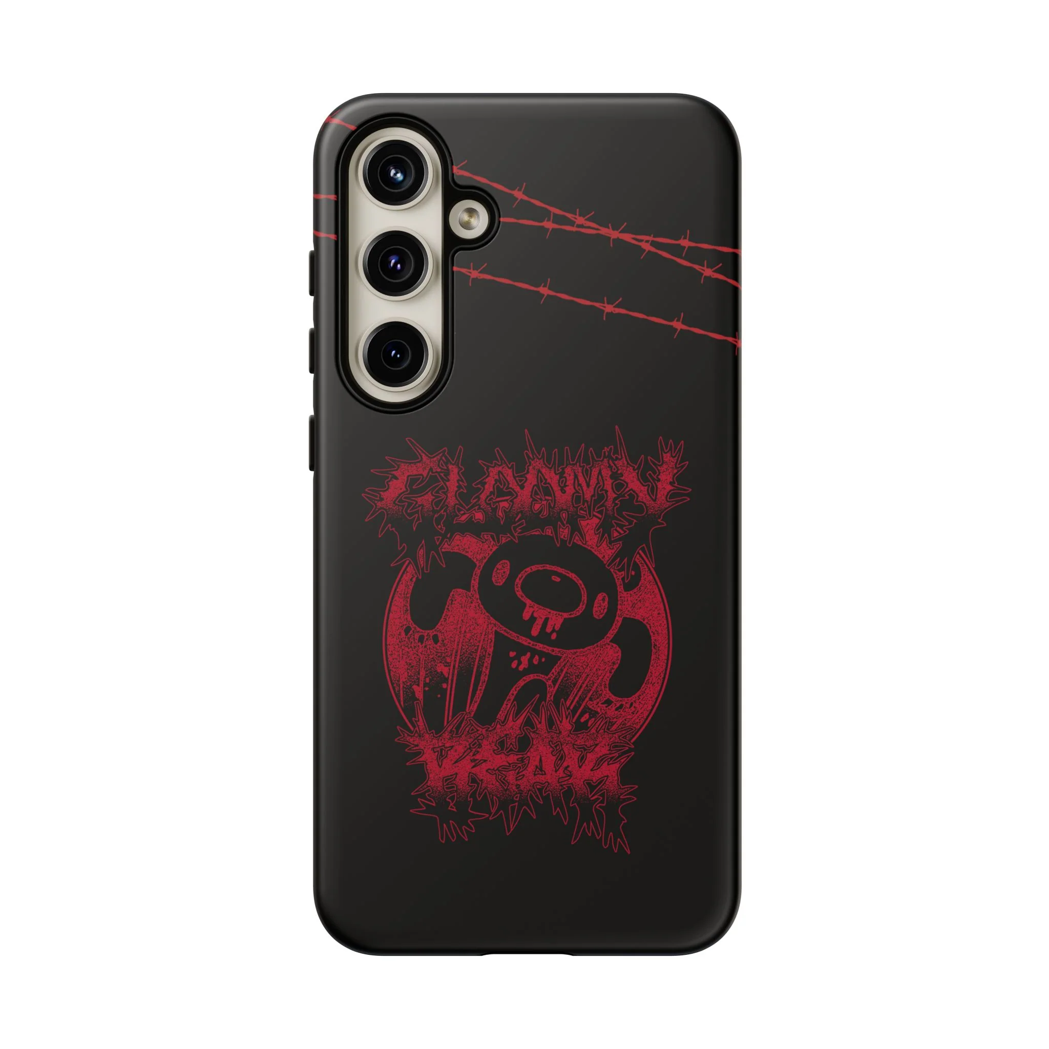 Gloomy Bear Metal Show Red Phone Case - Image 75