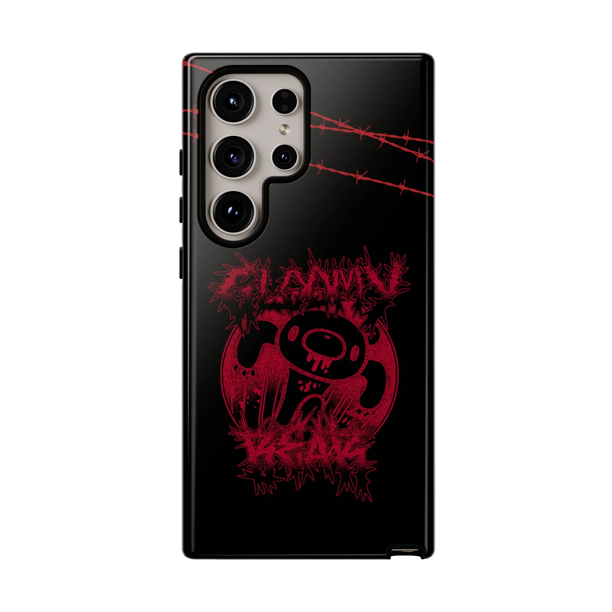 Gloomy Bear Metal Show Red Phone Case - Image 76