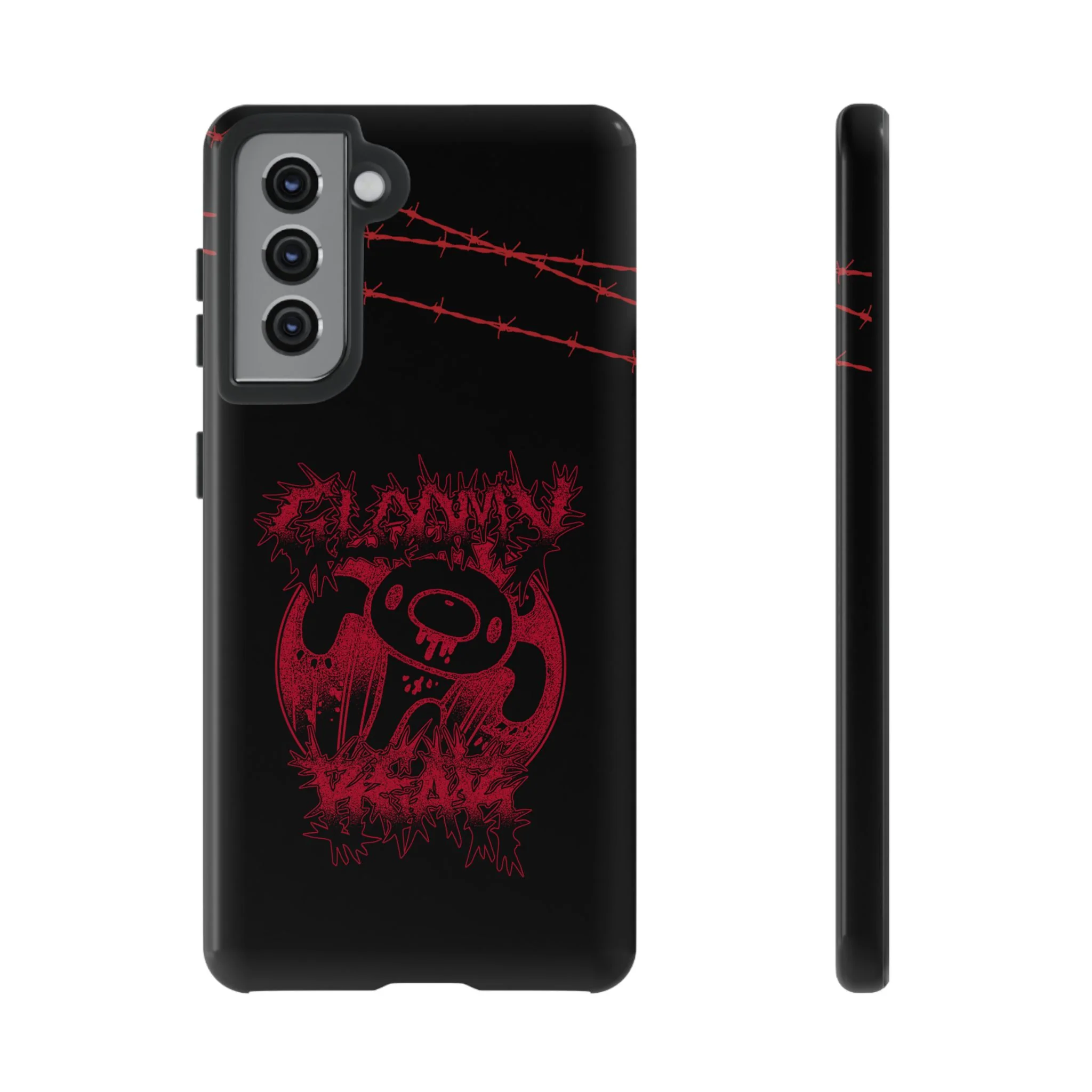 Gloomy Bear Metal Show Red Phone Case - Image 77