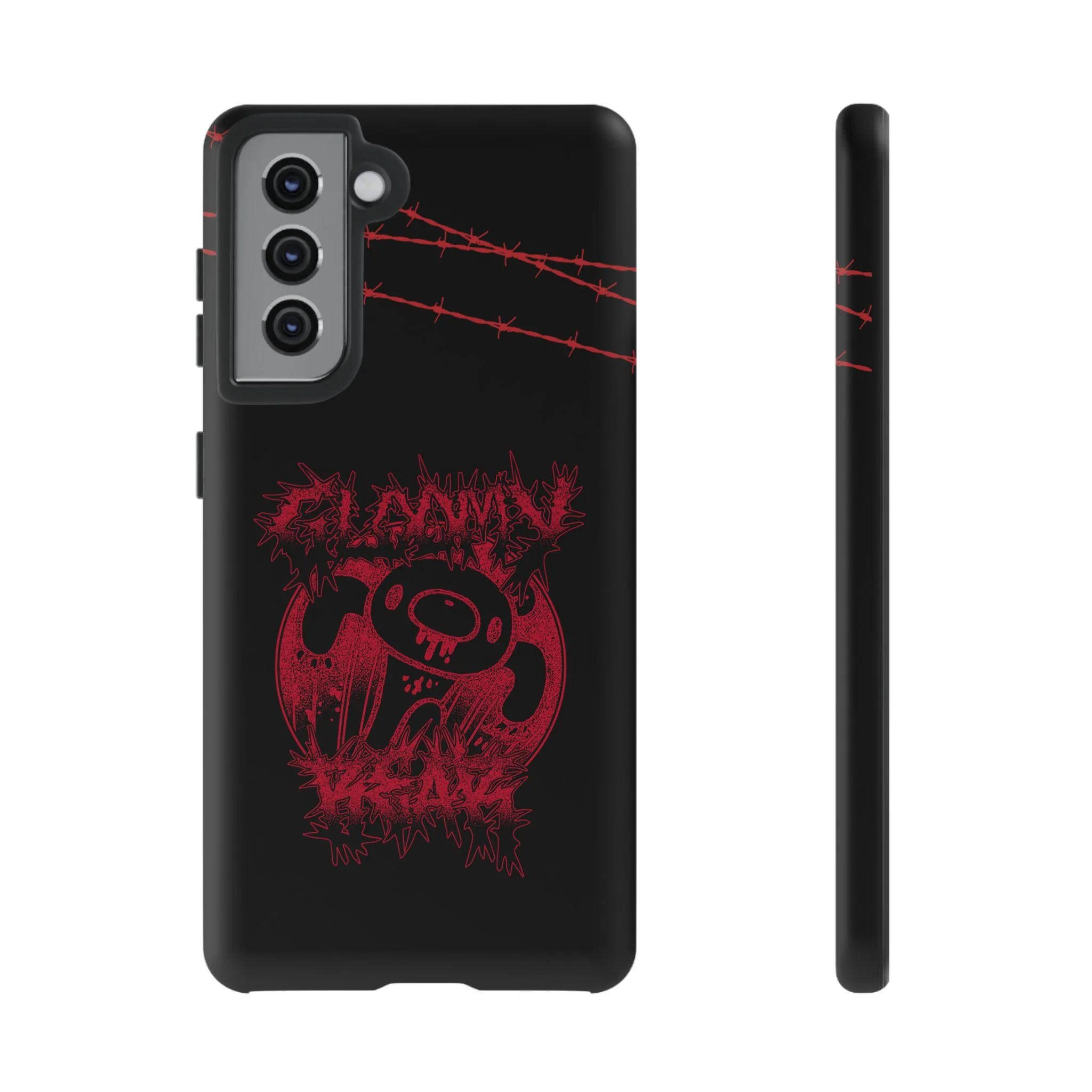 Gloomy Bear Metal Show Red Phone Case - Image 78