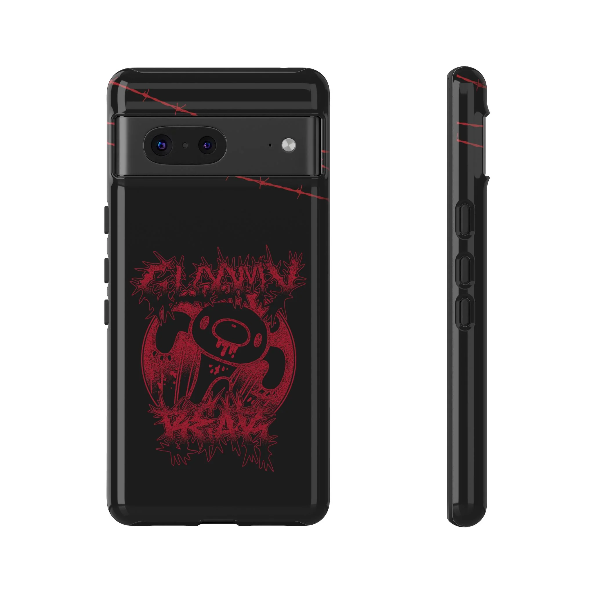 Gloomy Bear Metal Show Red Phone Case - Image 83