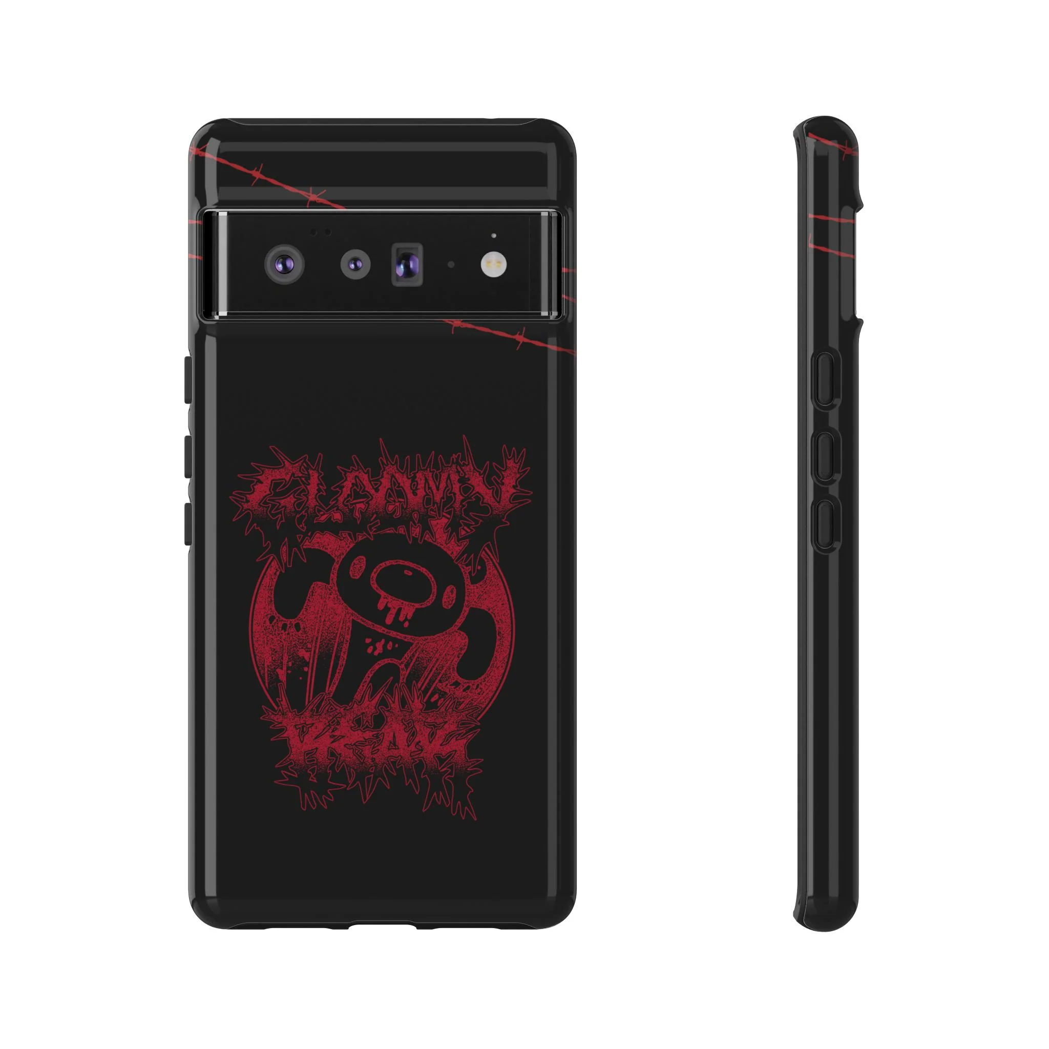 Gloomy Bear Metal Show Red Phone Case - Image 85