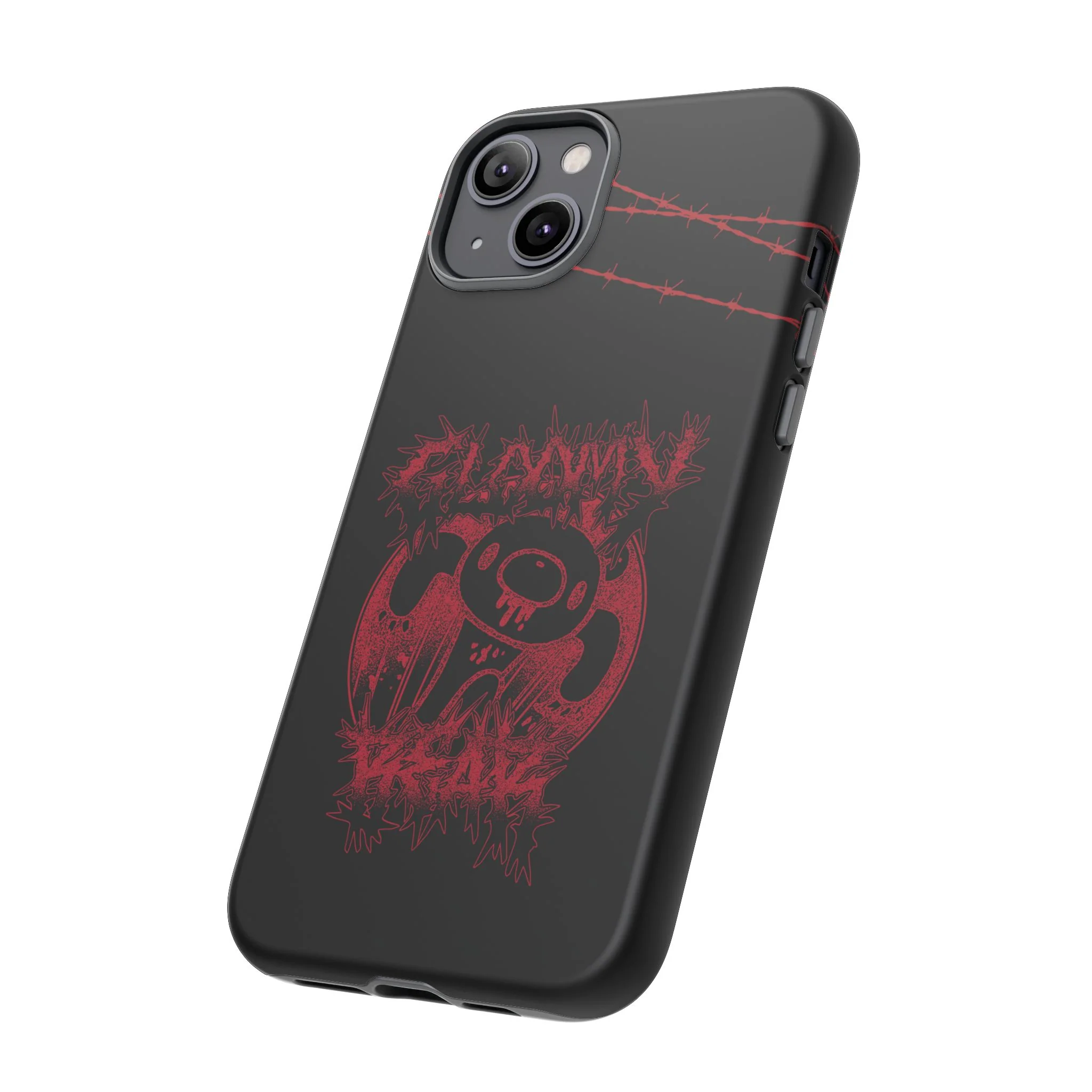 Gloomy Bear Metal Show Red Phone Case - Image 93