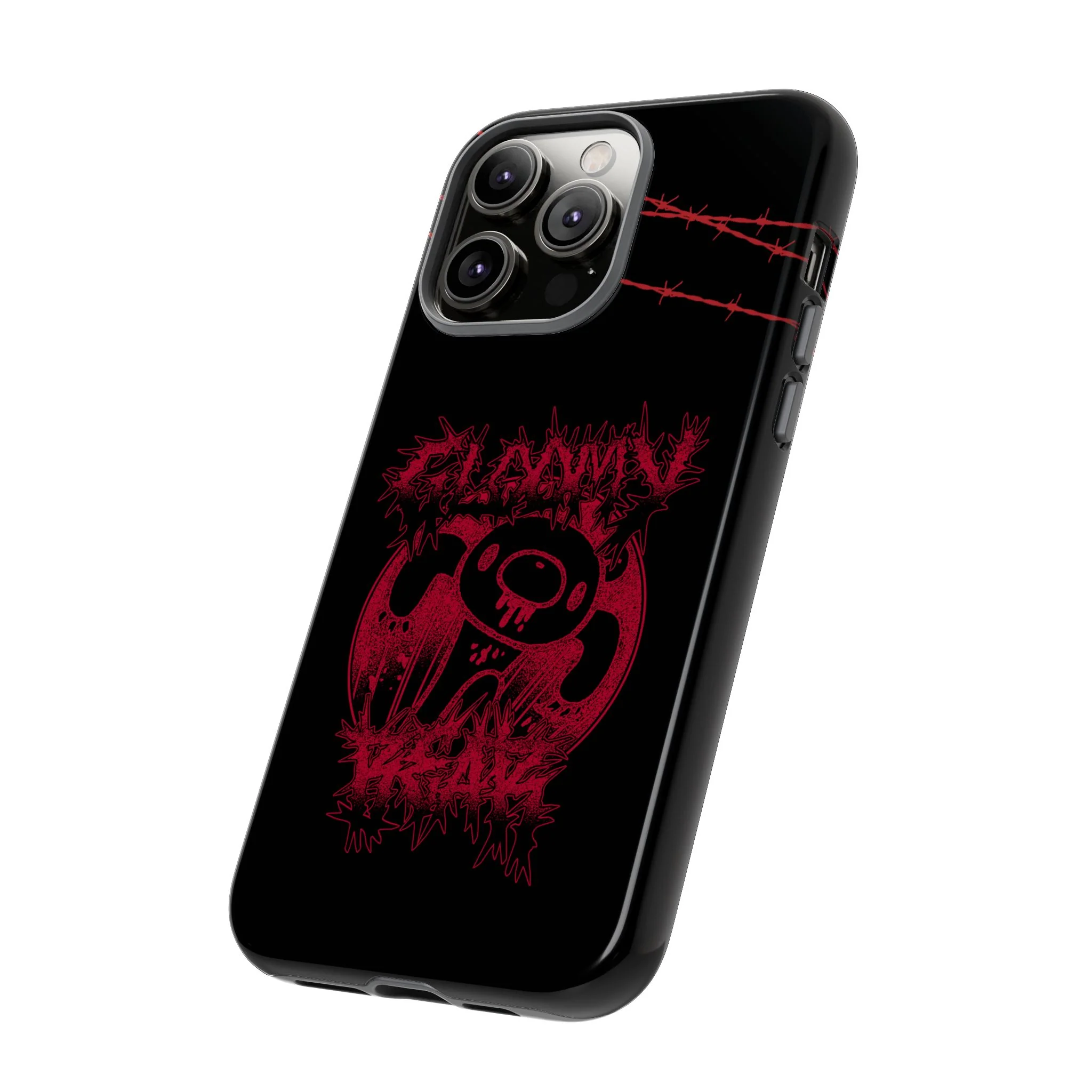 Gloomy Bear Metal Show Red Phone Case - Image 94