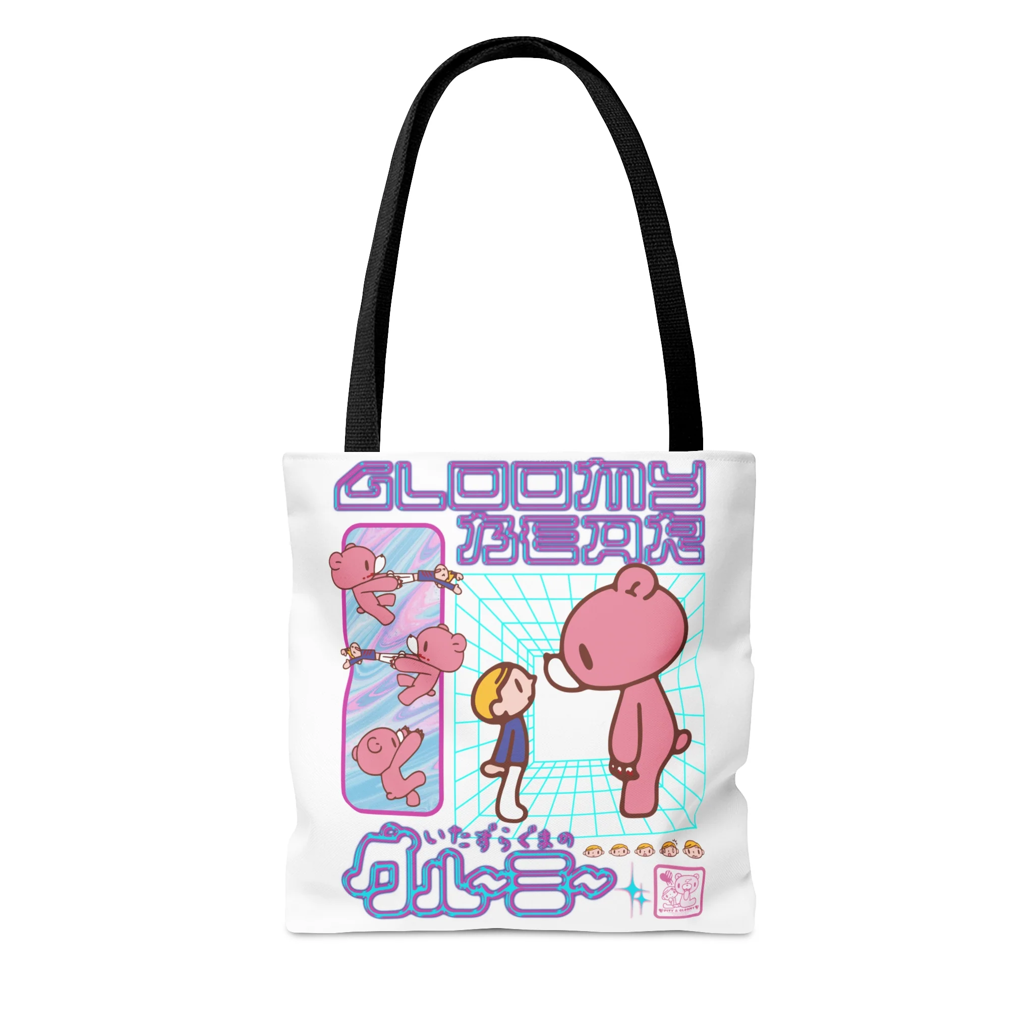 Gloomy Bear Y2K Vibes - Canvas Tote Bag - Image 9