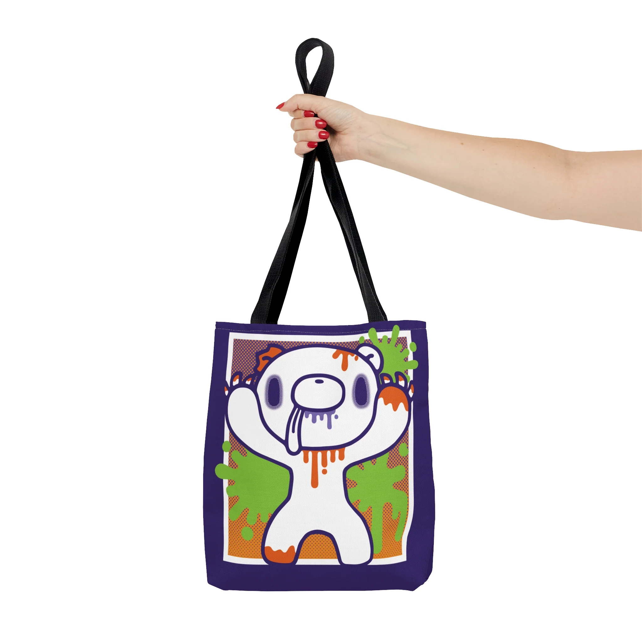 Gloomy Bear Zombie Splatter Tote Bag - Image 11