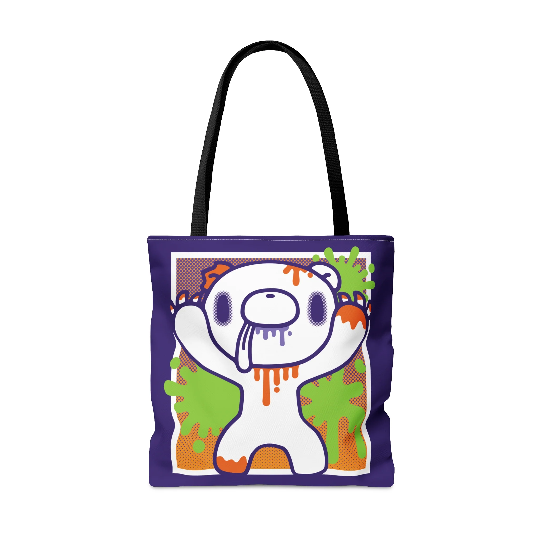 Gloomy Bear Zombie Splatter Tote Bag - Image 7