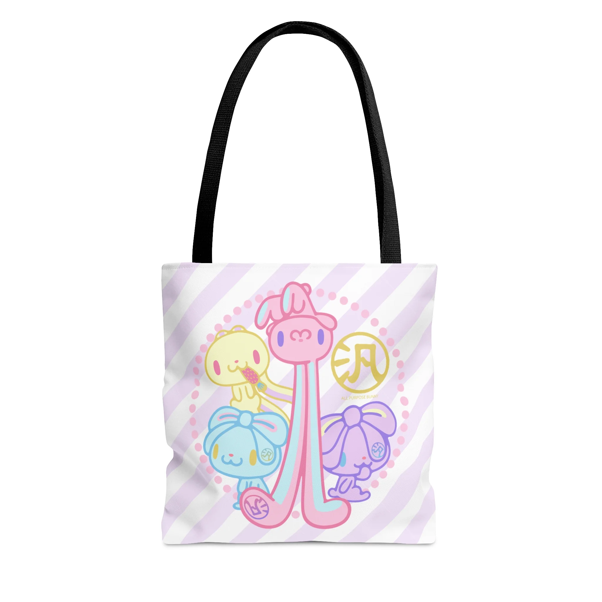 Group Pastel All Purpose Bunny Tote Bag - Image 3