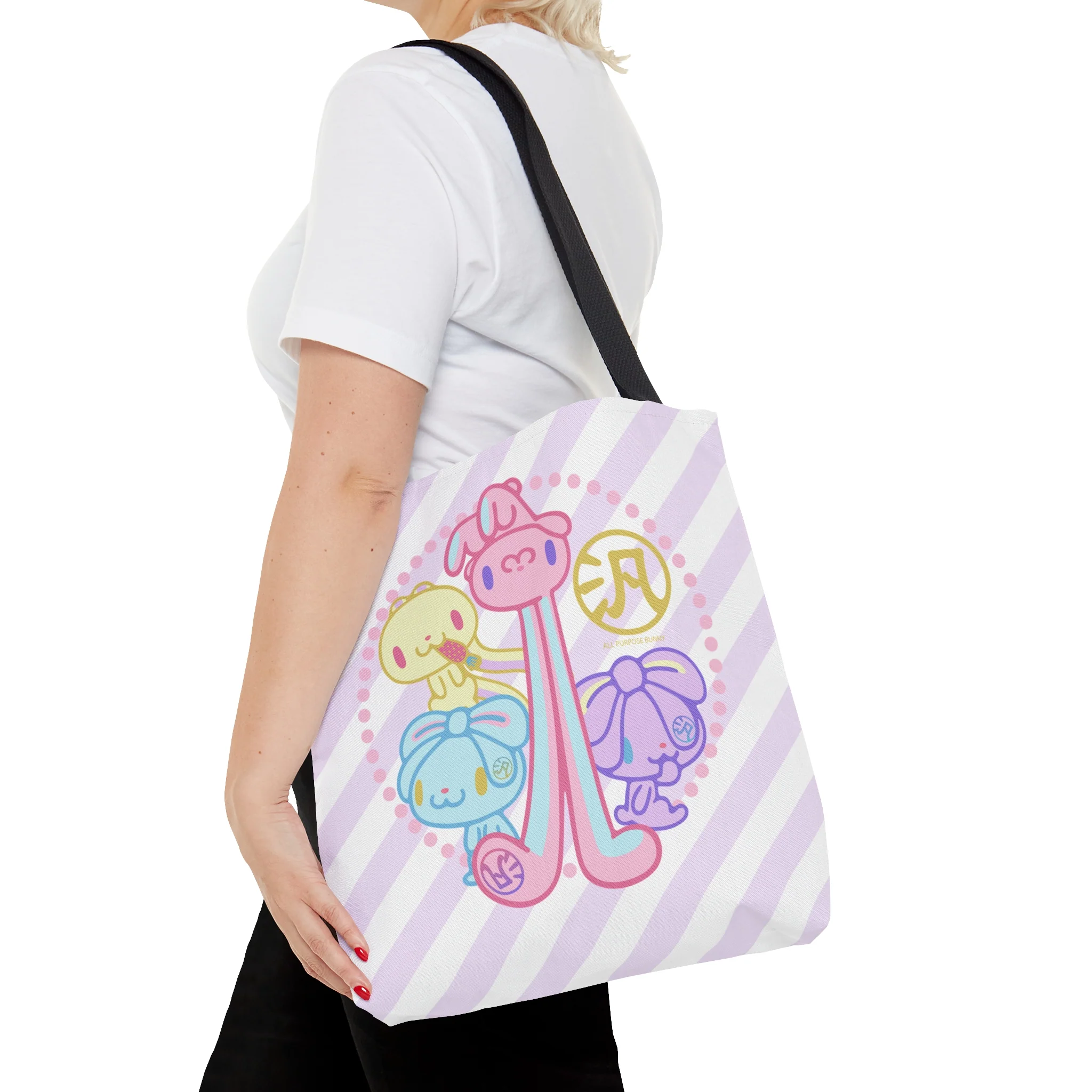 Group Pastel All Purpose Bunny Tote Bag - Image 5