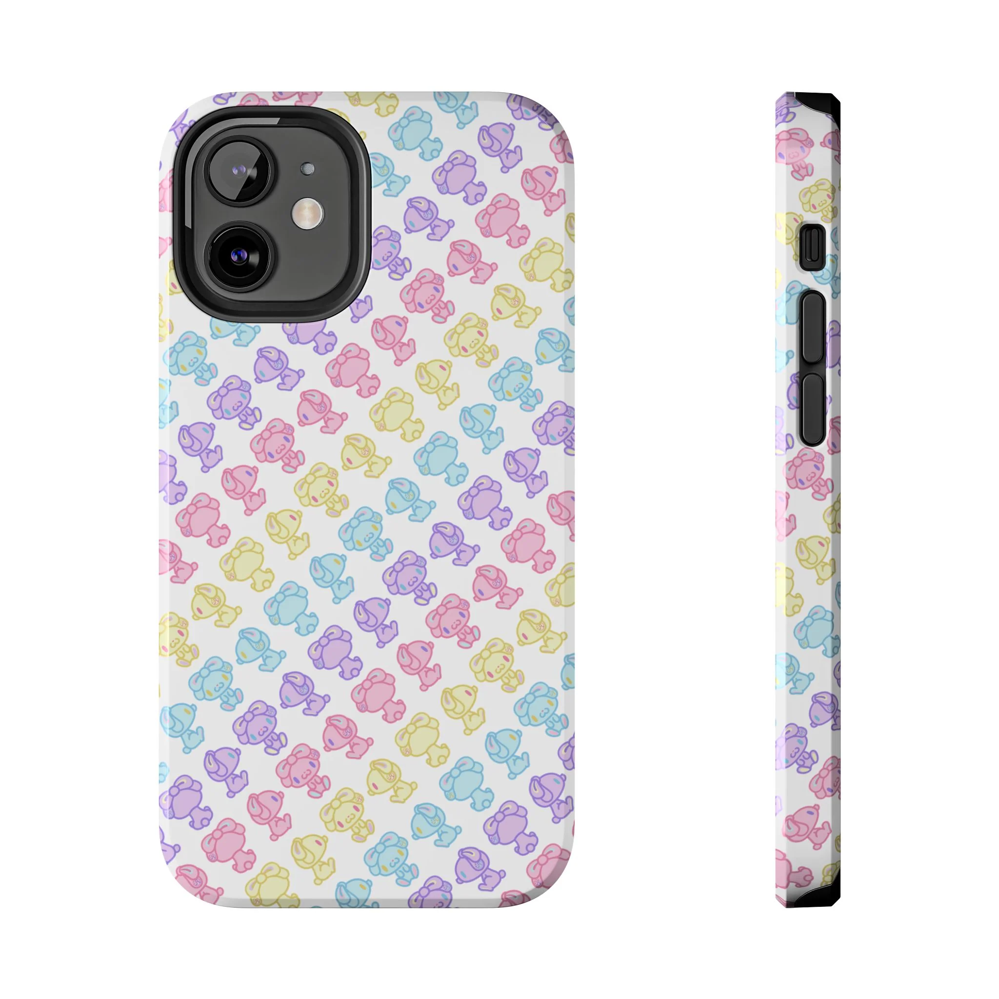 Rotating Pastel All Purpose Bunny - iPhone Case - Image 11