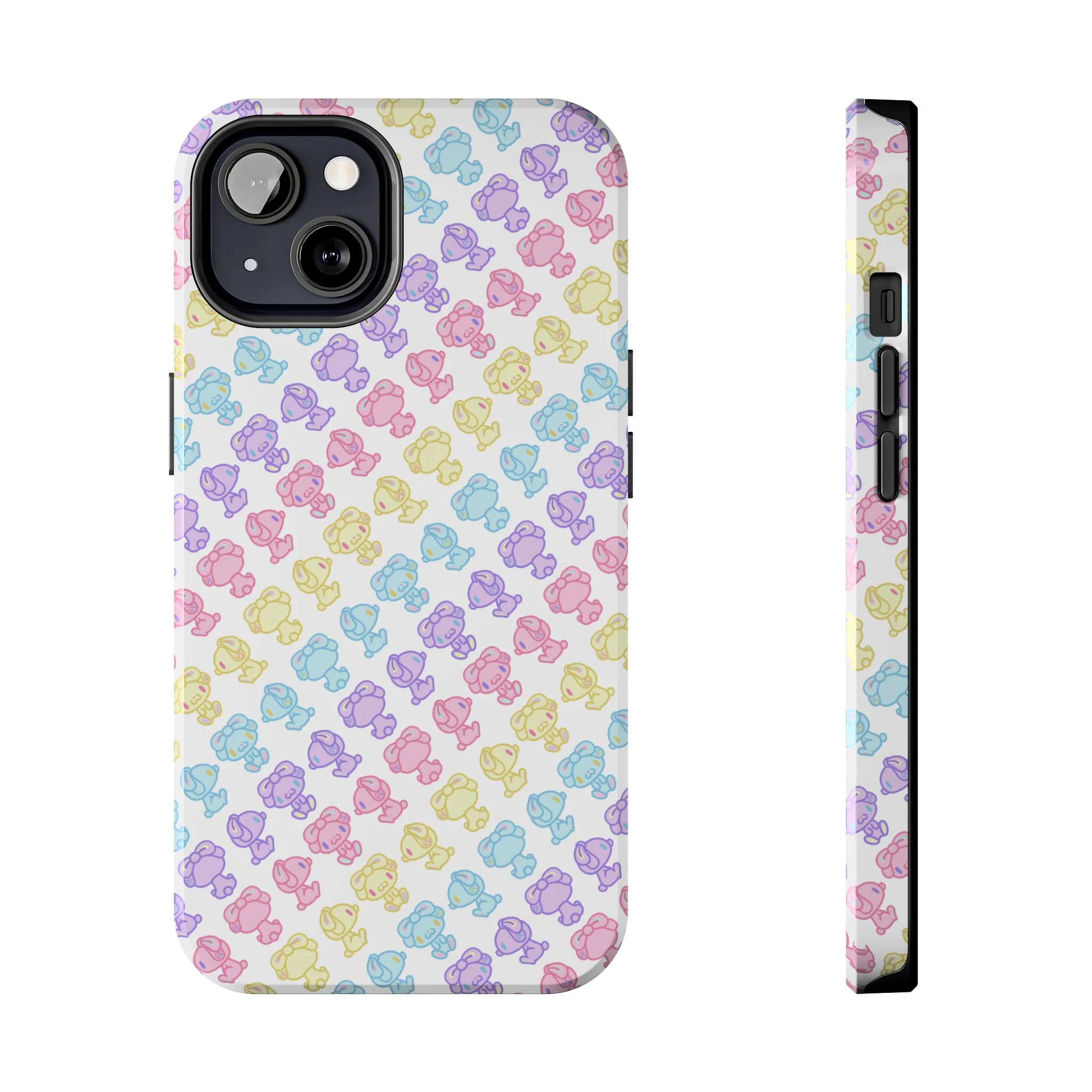 Rotating Pastel All Purpose Bunny - iPhone Case - Image 14