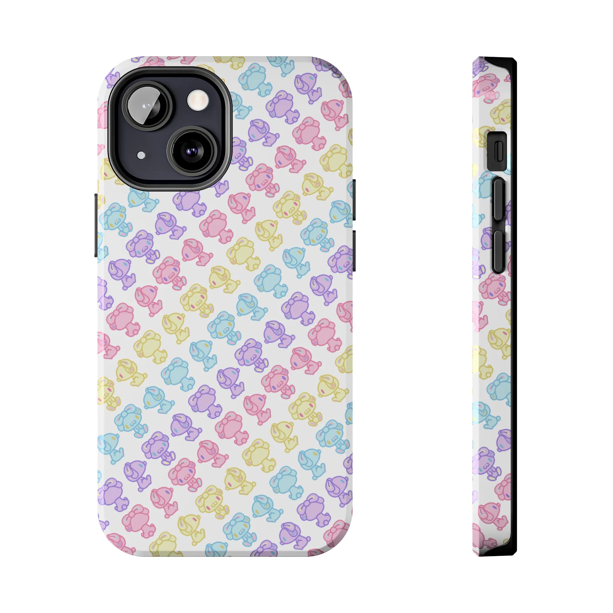 Rotating Pastel All Purpose Bunny - iPhone Case - Image 15