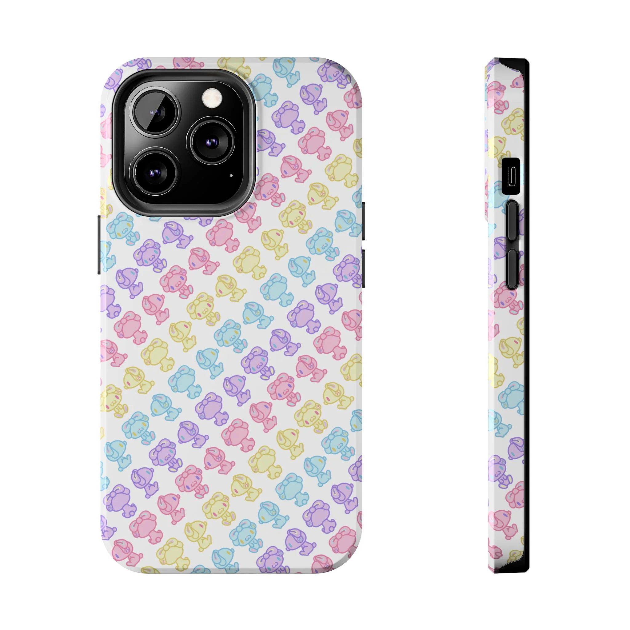 Rotating Pastel All Purpose Bunny - iPhone Case - Image 16