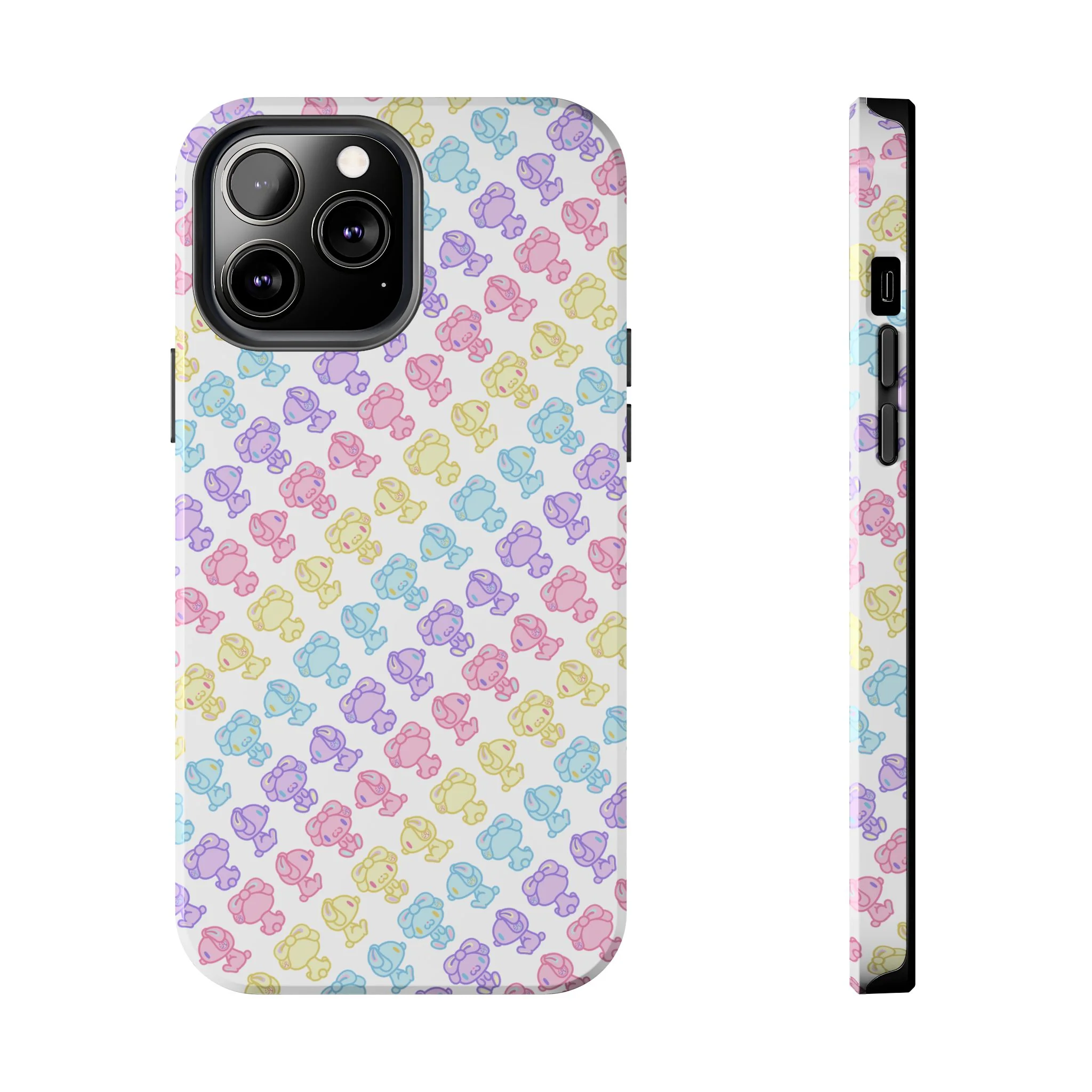 Rotating Pastel All Purpose Bunny - iPhone Case - Image 17