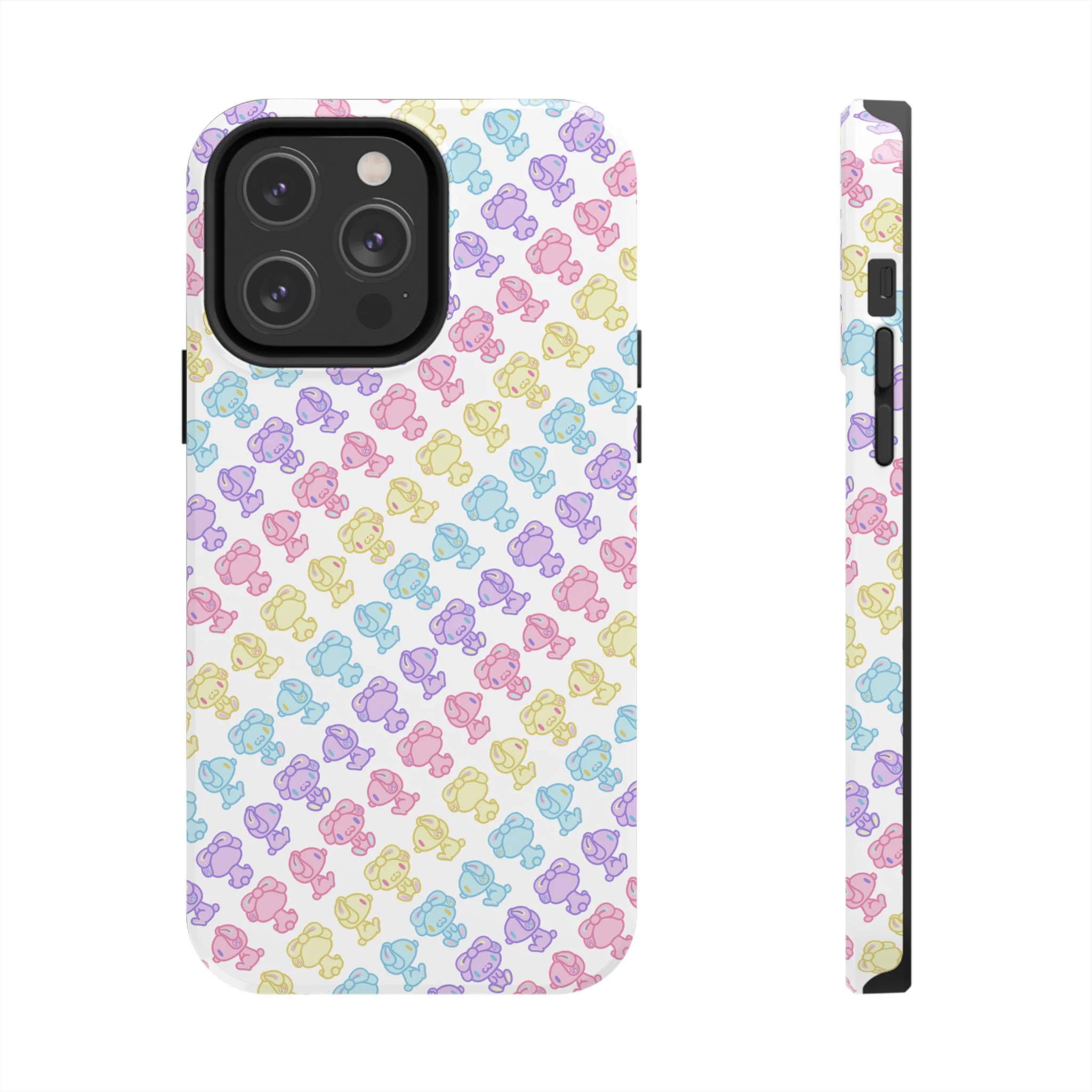 Rotating Pastel All Purpose Bunny - iPhone Case - Image 20