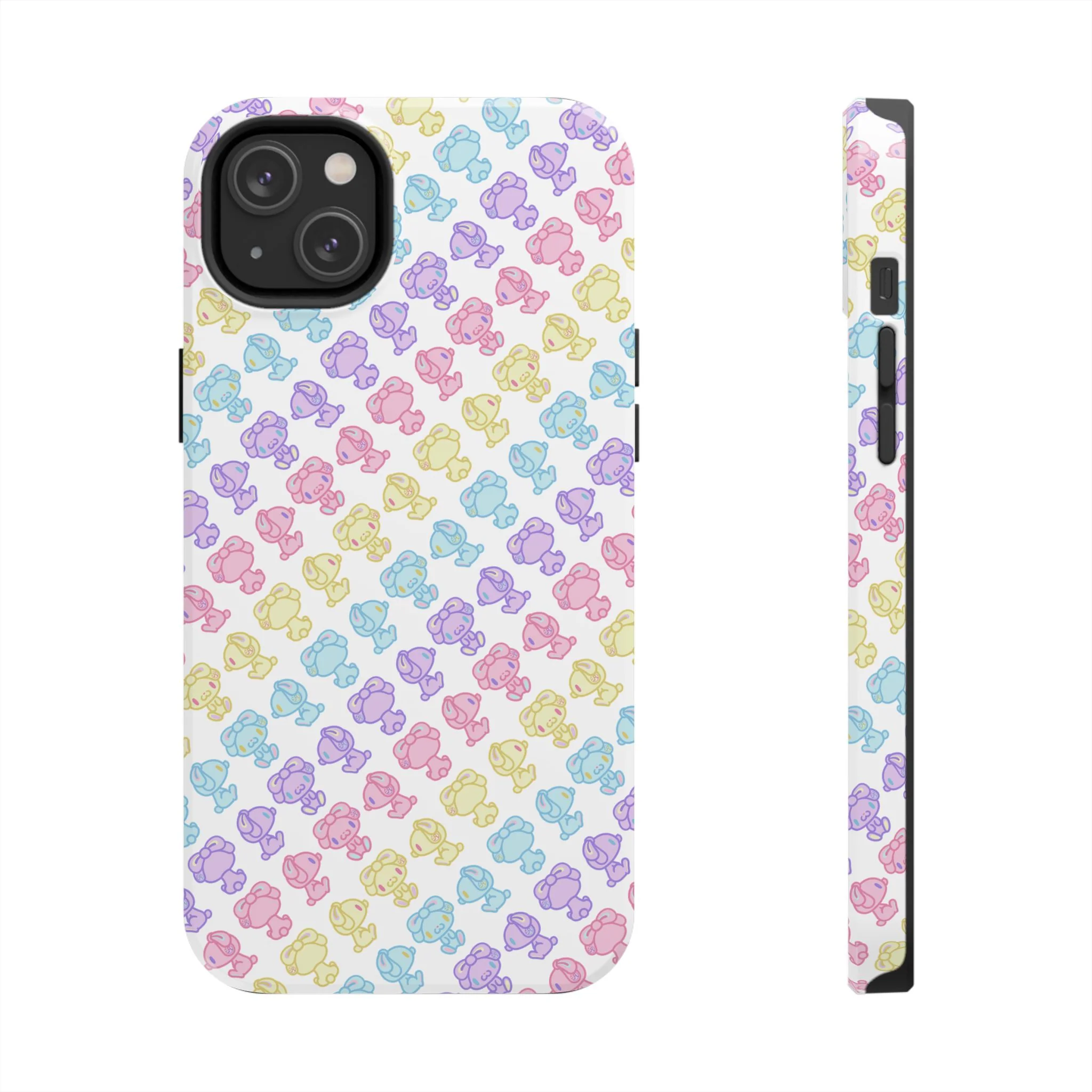 Rotating Pastel All Purpose Bunny - iPhone Case - Image 21