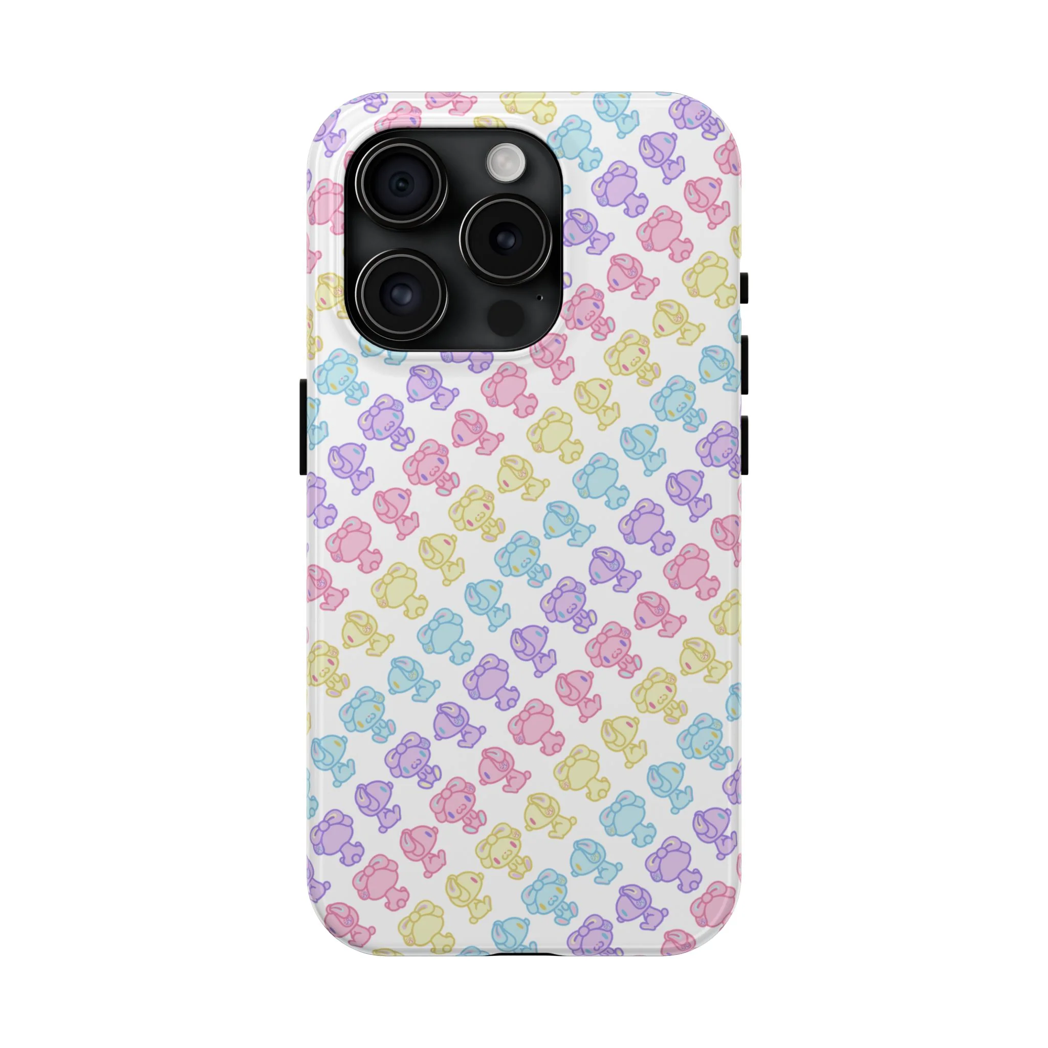 Rotating Pastel All Purpose Bunny - iPhone Case - Image 23