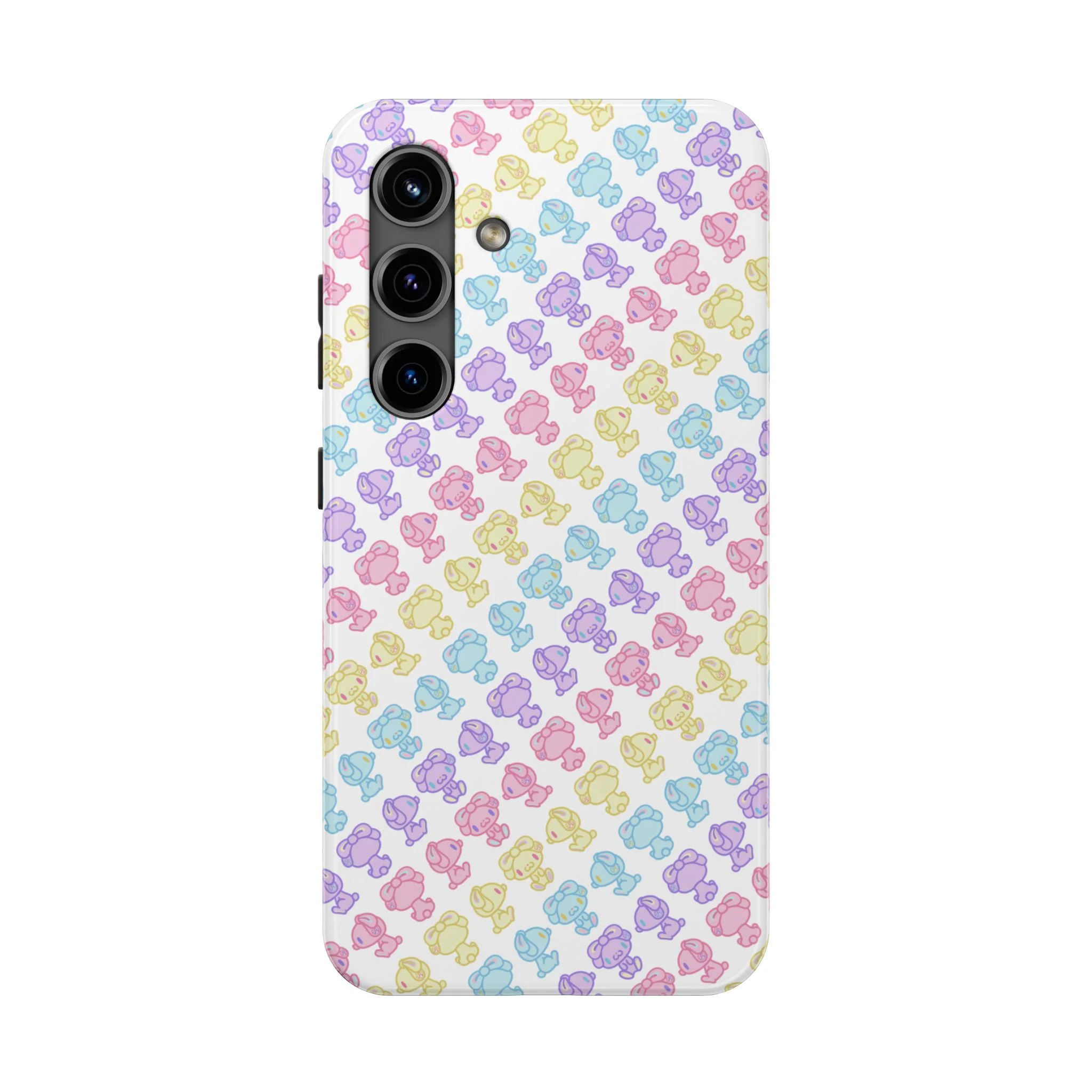 Rotating Pastel All Purpose Bunny - iPhone Case - Image 26