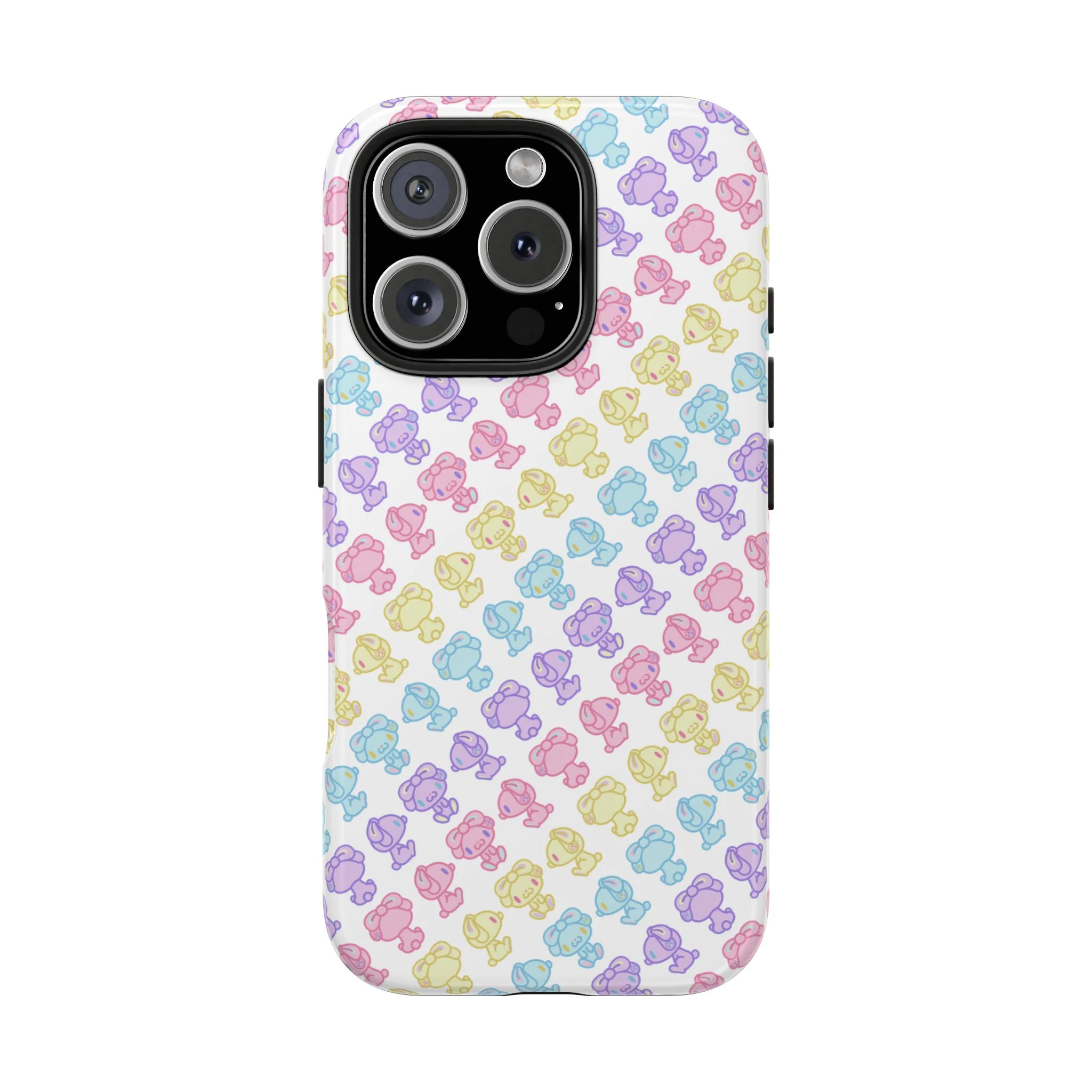 Rotating Pastel All Purpose Bunny - iPhone Case - Image 30