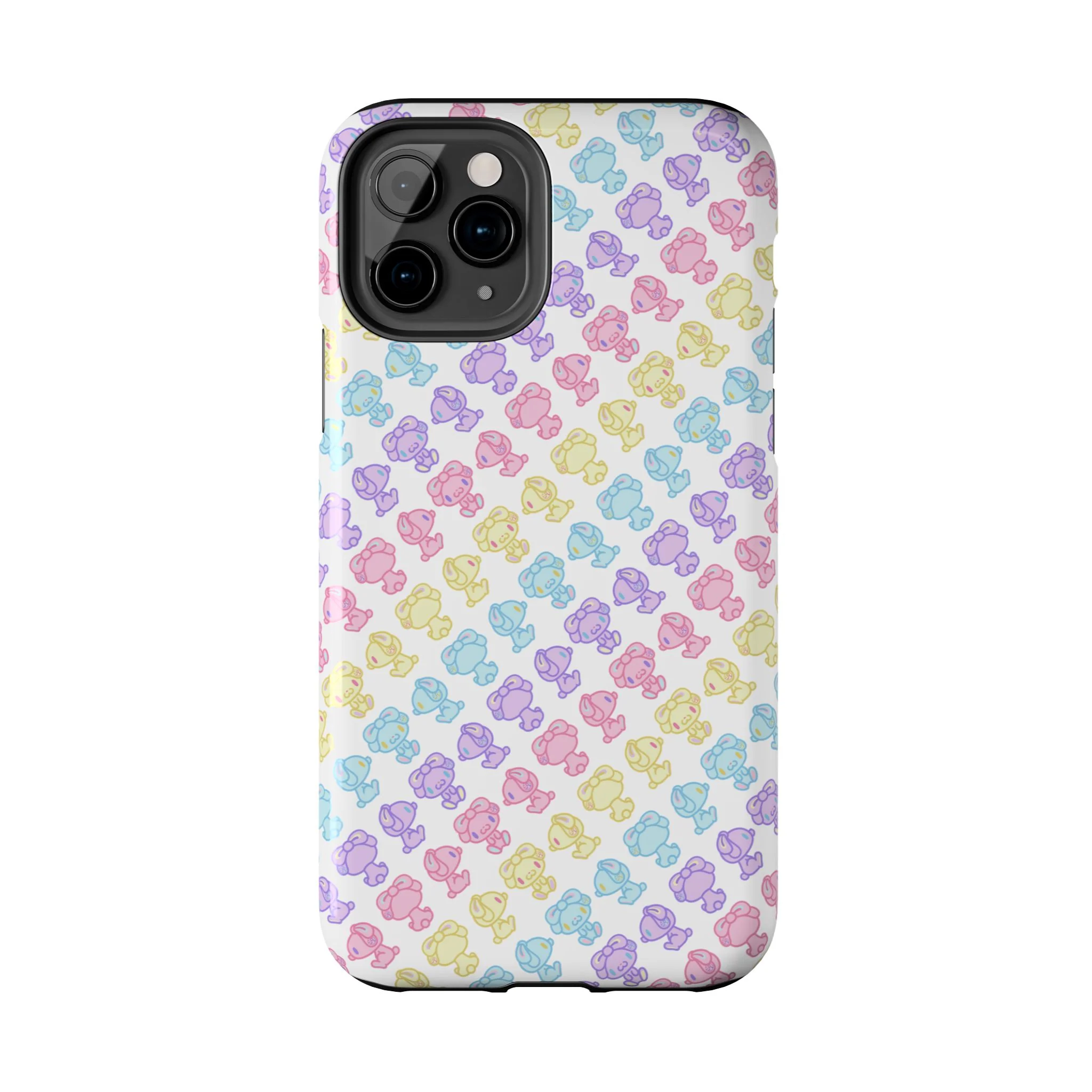 Rotating Pastel All Purpose Bunny - iPhone Case - Image 37