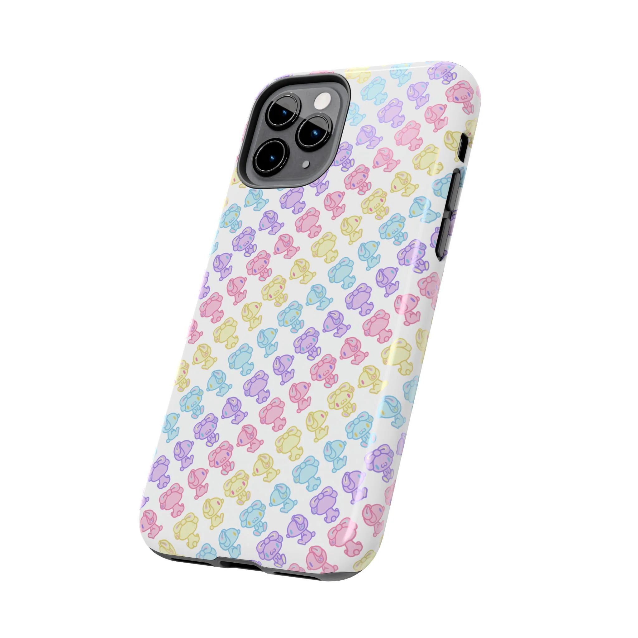 Rotating Pastel All Purpose Bunny - iPhone Case - Image 38